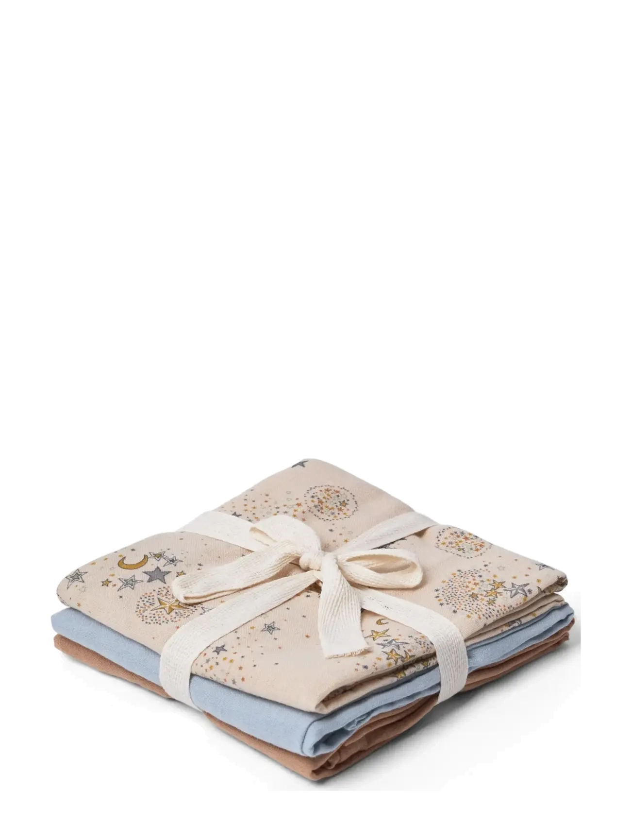 That's Mine Bora muslin cloth 3-pack - That's Mine - MILLION STARS / cream