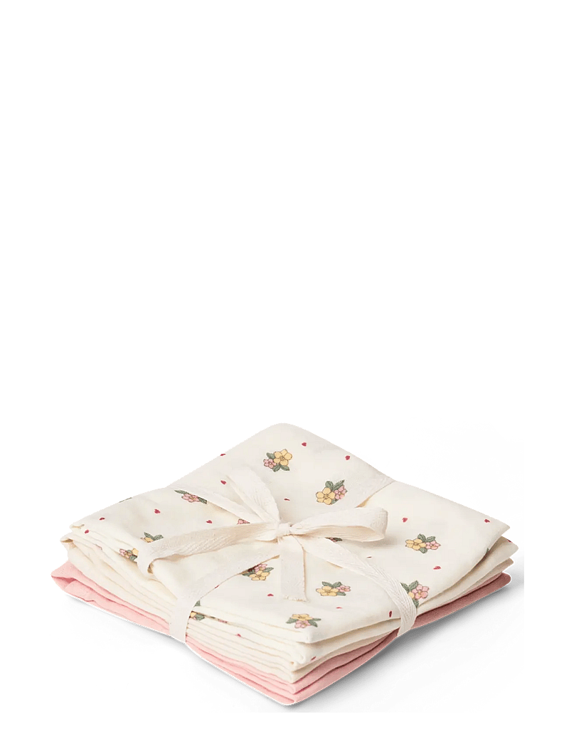 That's Mine - Bora muslin cloth 3-pack - musliinist lapid - sweetheart petals - 1