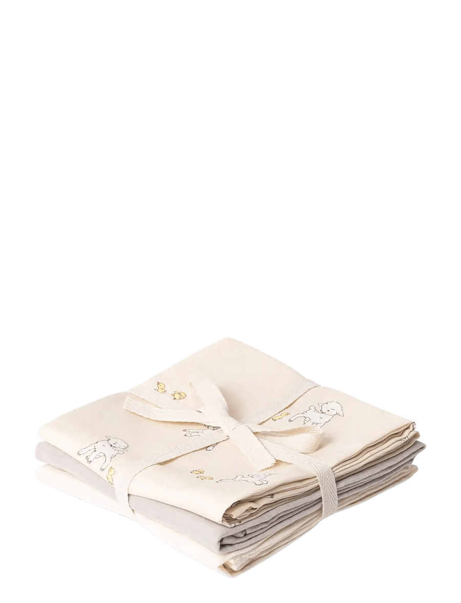 That's Mine - Bora muslin cloth 3-pack - musliinist tekid - tiny friends - 1