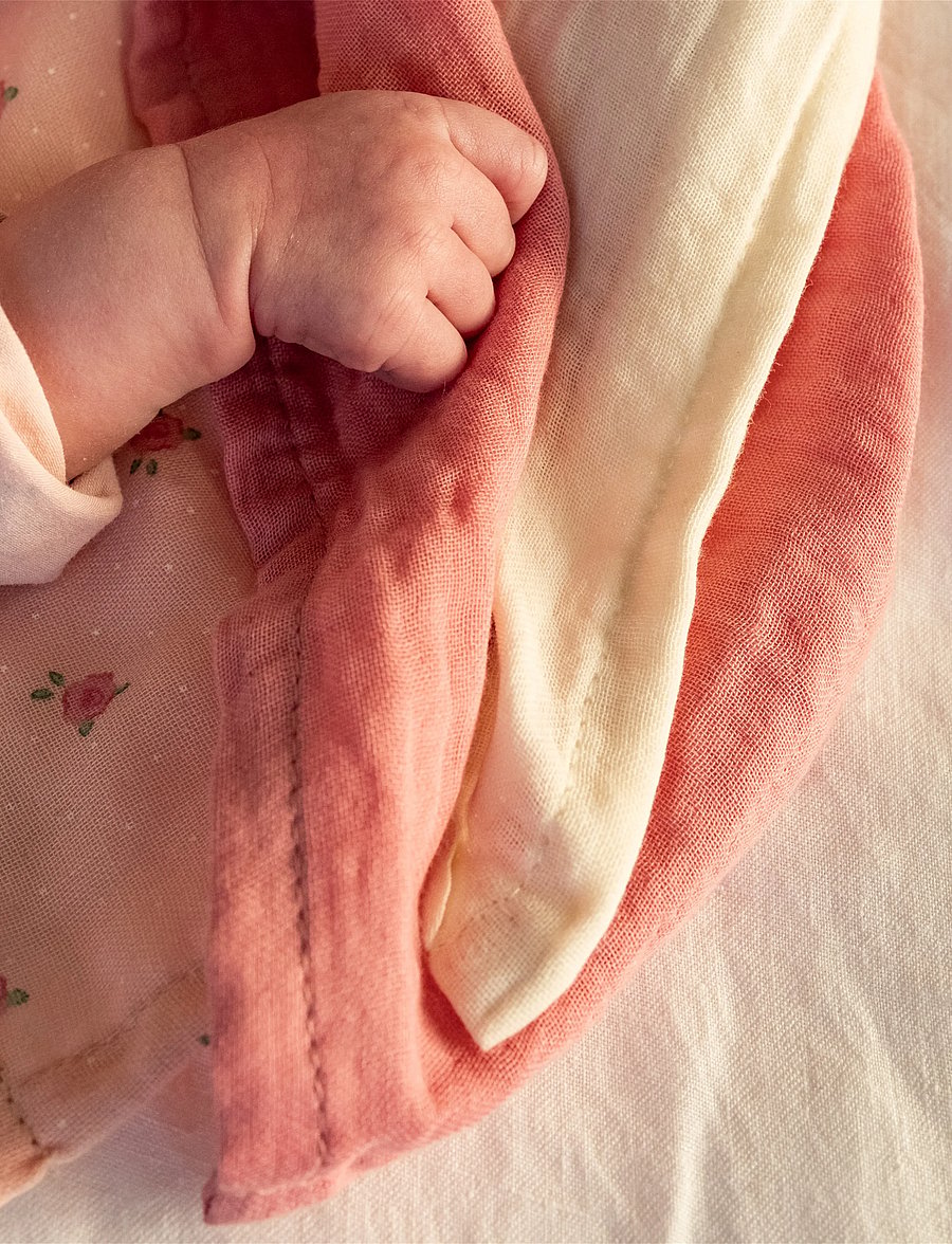 That's Mine - Bora muslin cloth 3-pack - musliinist tekid - tiny roses - 3