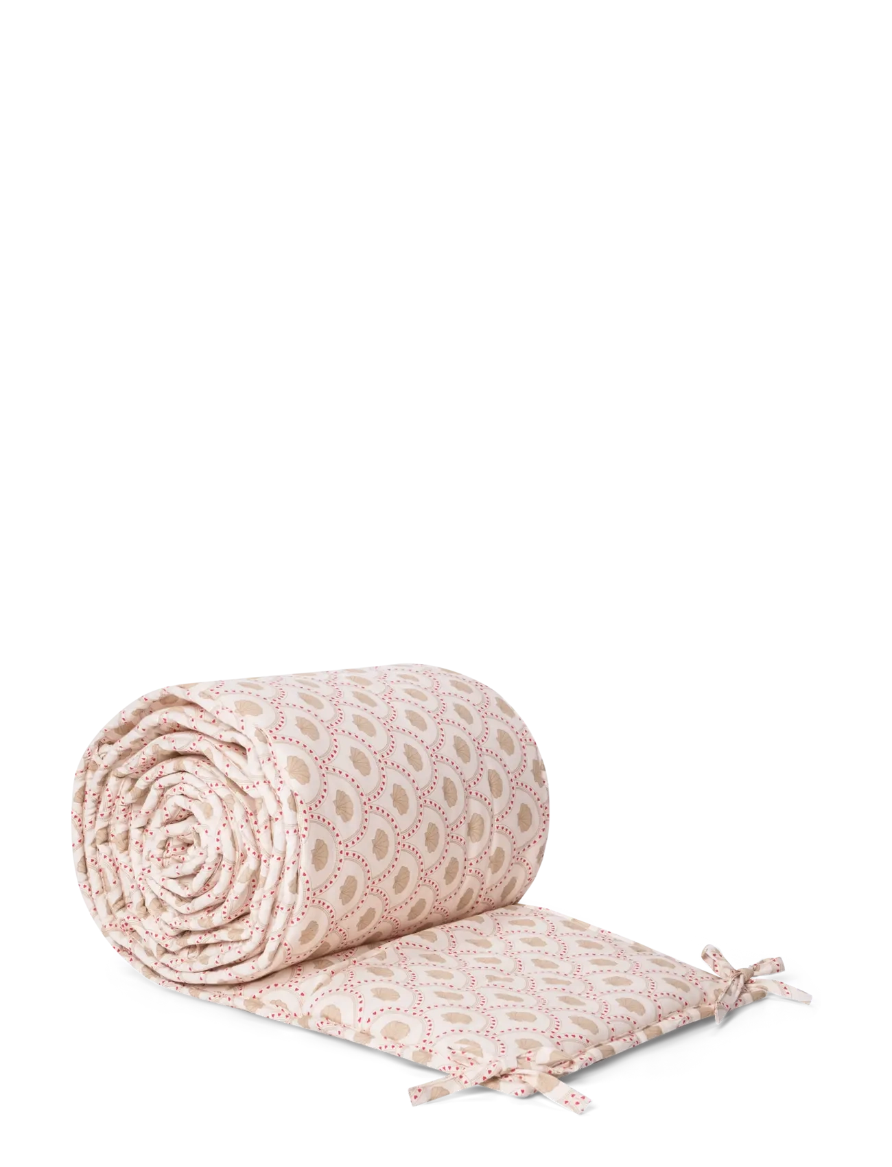 That's Mine Lotus bed bumper - Voodipehmendused - BLOCK SHELL / cream