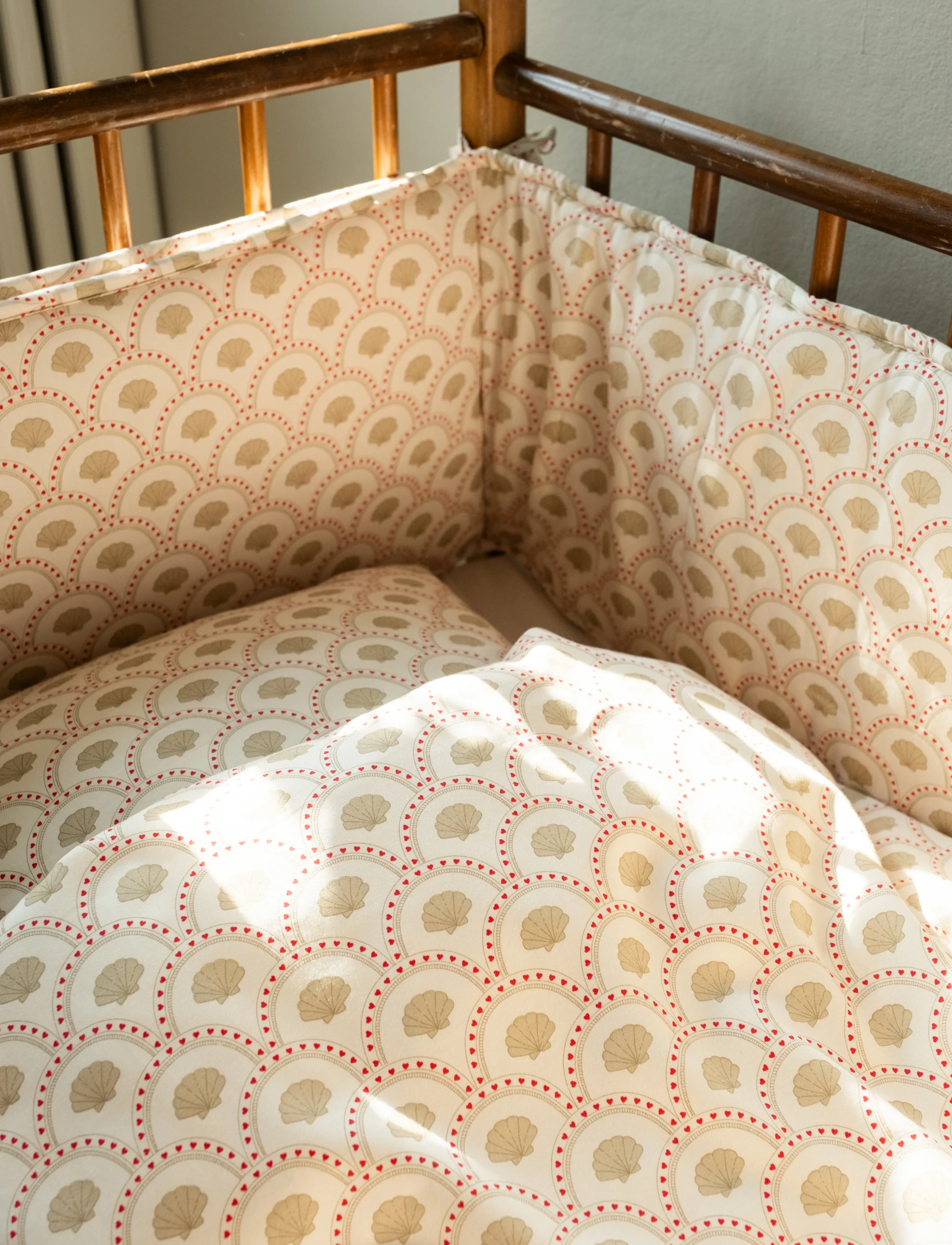 That's Mine Lotus Bed Bumper, JUNIOR, Baby Beds & Accessories, Creme - Kinder