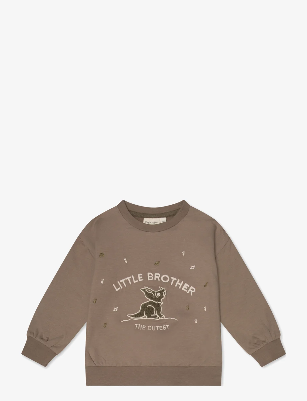 That's Mine - Finley little brother sweatshirt - sweatshirts - fossil - 0