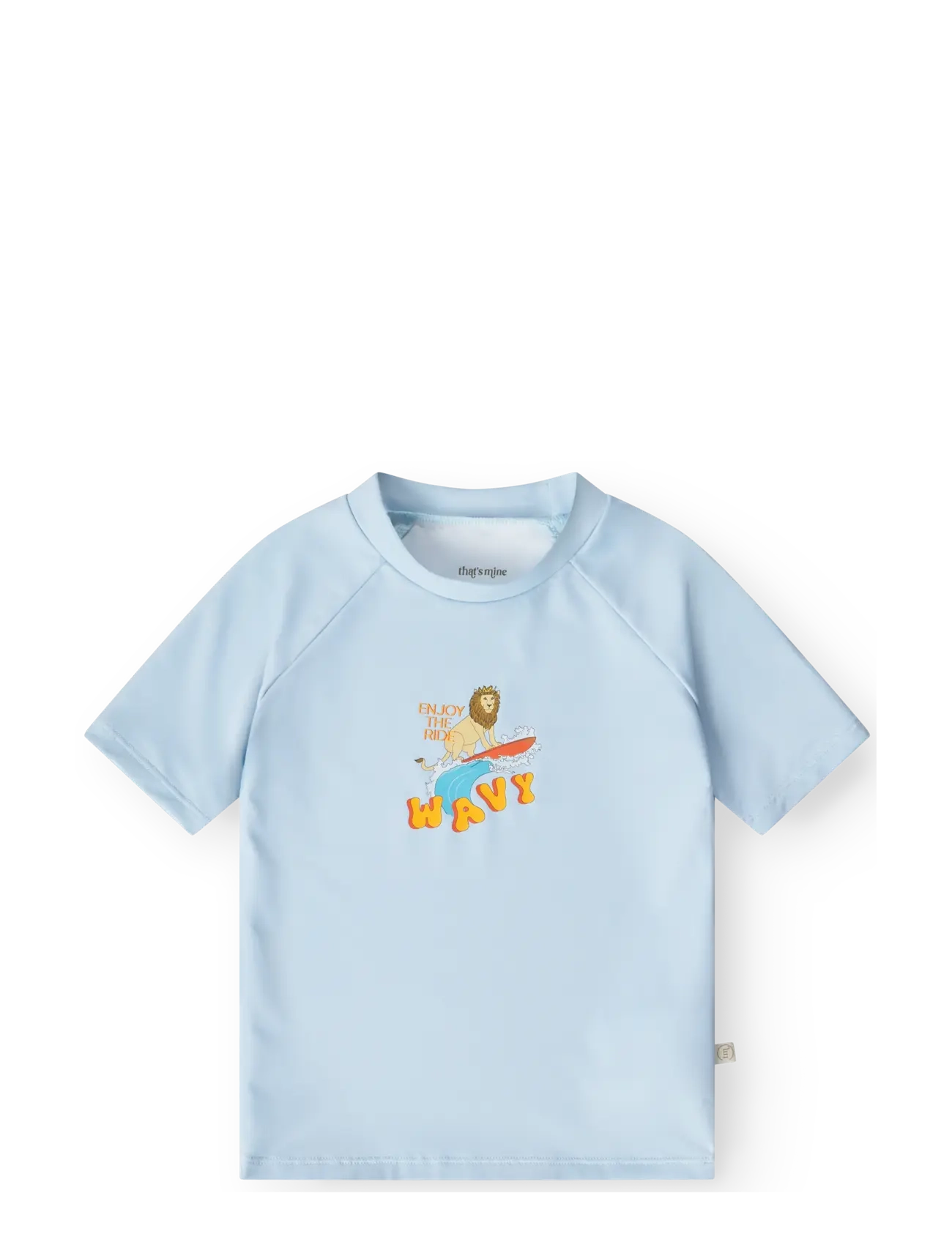 That's Mine Sami swim t-shirt - Kleidung - WAVY LION / blue