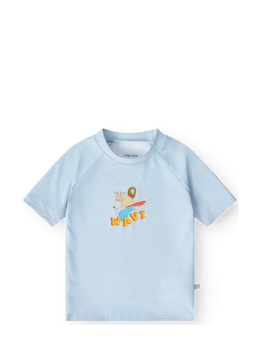 That's Mine - Sami swim t-shirt - badtoppar - wavy lion - 1