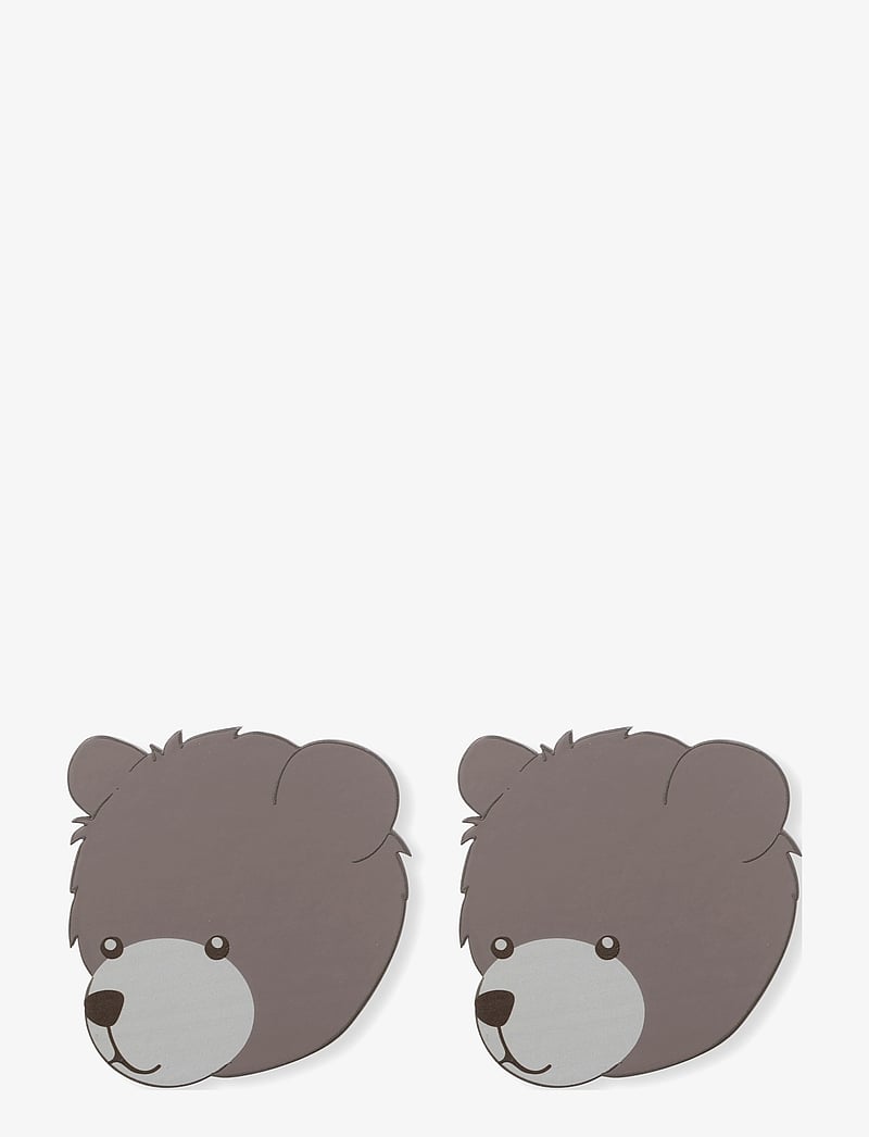 That's Mine - Shane wooden wall hooks 2-pack - krókar og herðatré - bear head - 1
