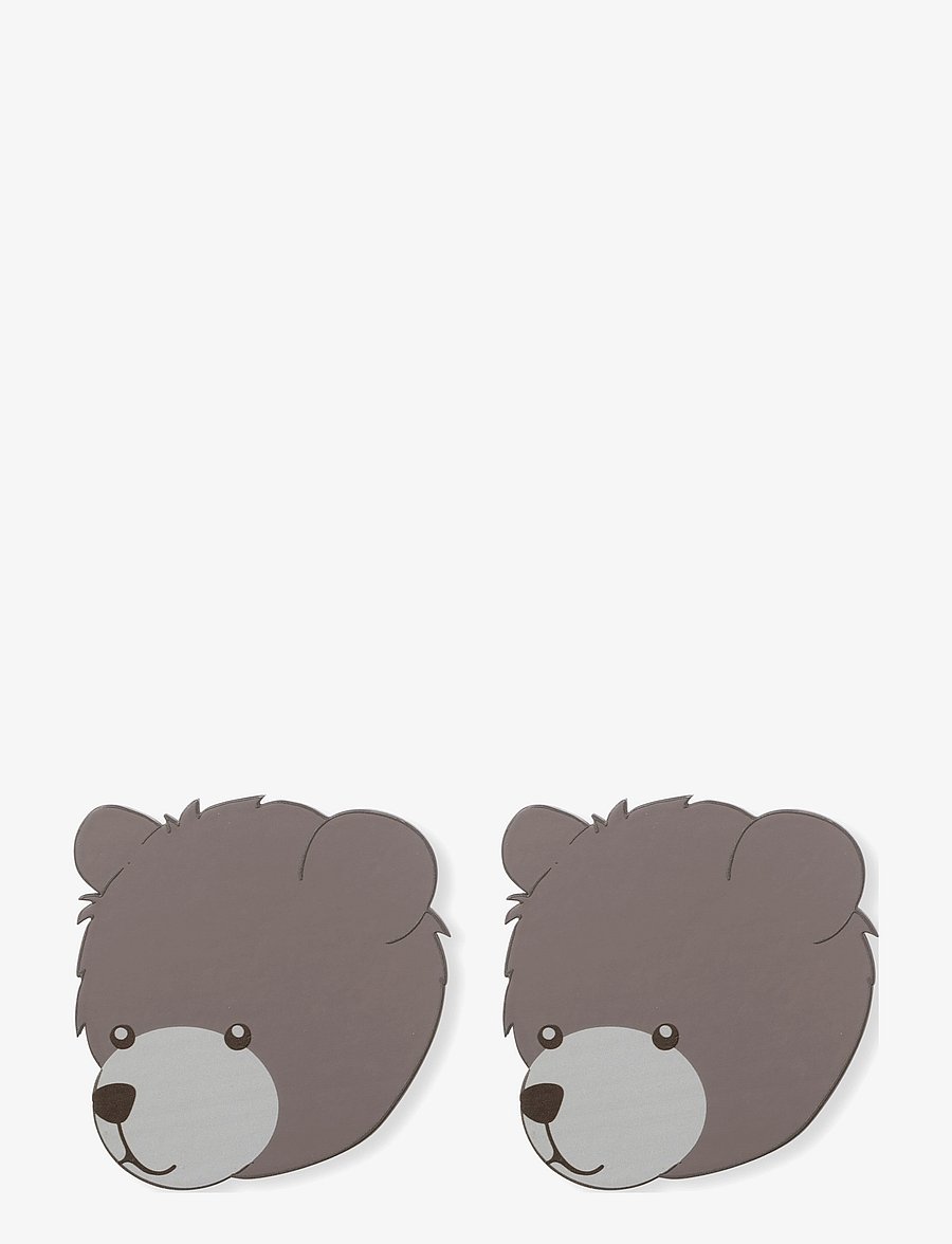 That's Mine - Shane wooden wall hooks 2-pack - krókar og herðatré - bear head - 1