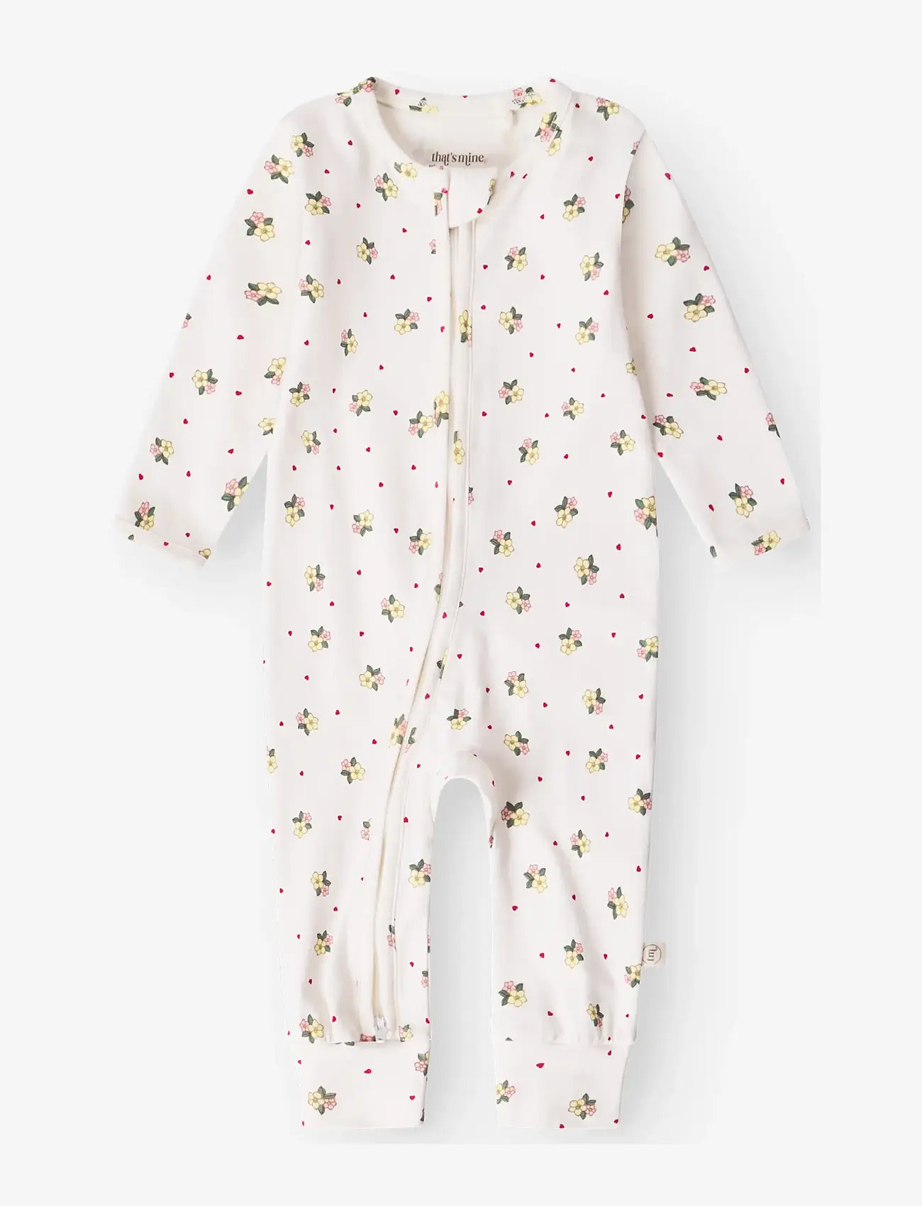 That's Mine - Elliotte onesie - natdragter - sweetheart petals - 1