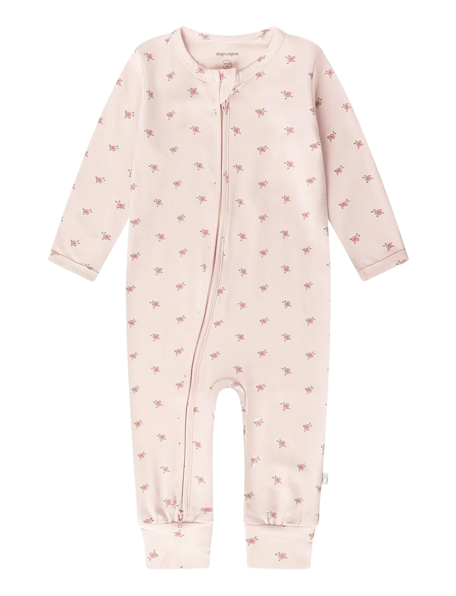 That's Mine - Elliotte onesie - pidžaama-kombinesoonid - tiny roses - 1
