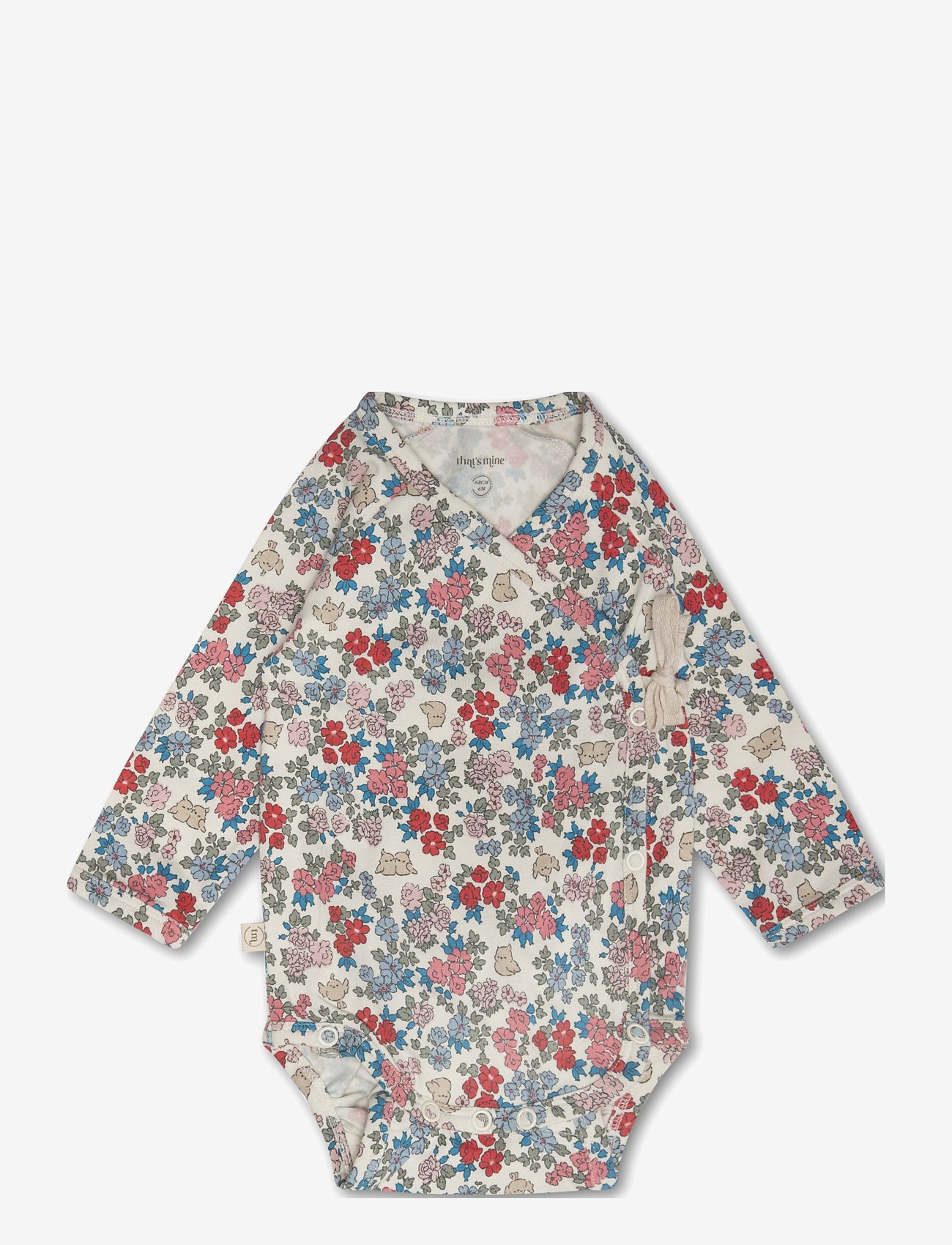 That's Mine - Elia Wrap Bodystocking - mustriga hõlmikbodid - bittersweet - 1