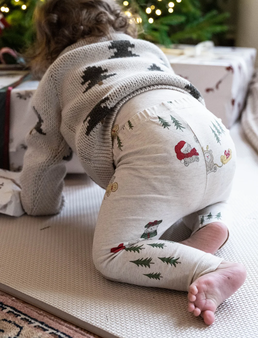 That's Mine - Miley leggings - leggings - christmas polar bear - 3