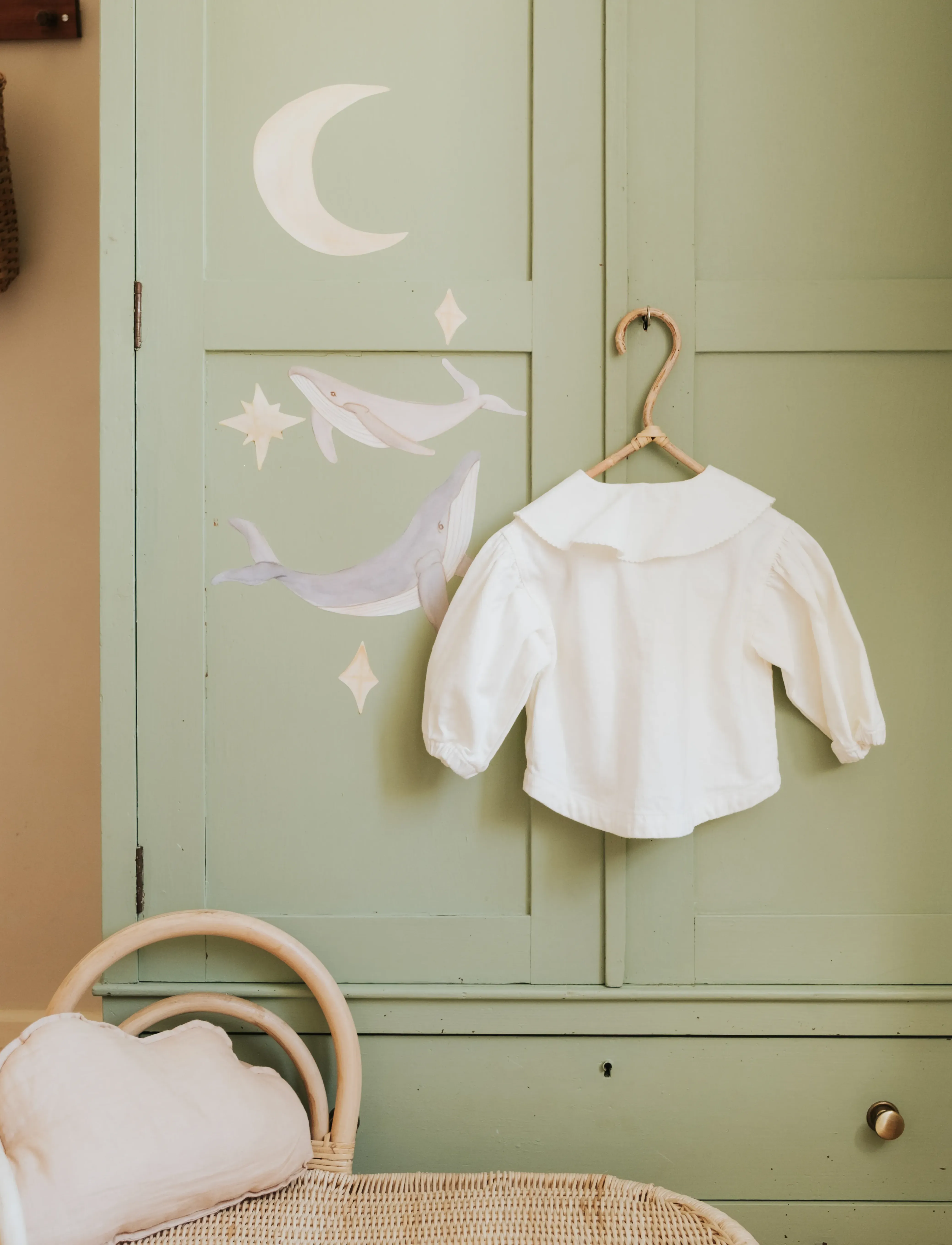 That's Mine Wall Stickers Cete Sky, 23.5X32X1, Stickers, Mehrfarbig/gemustert - Animals, Kinder