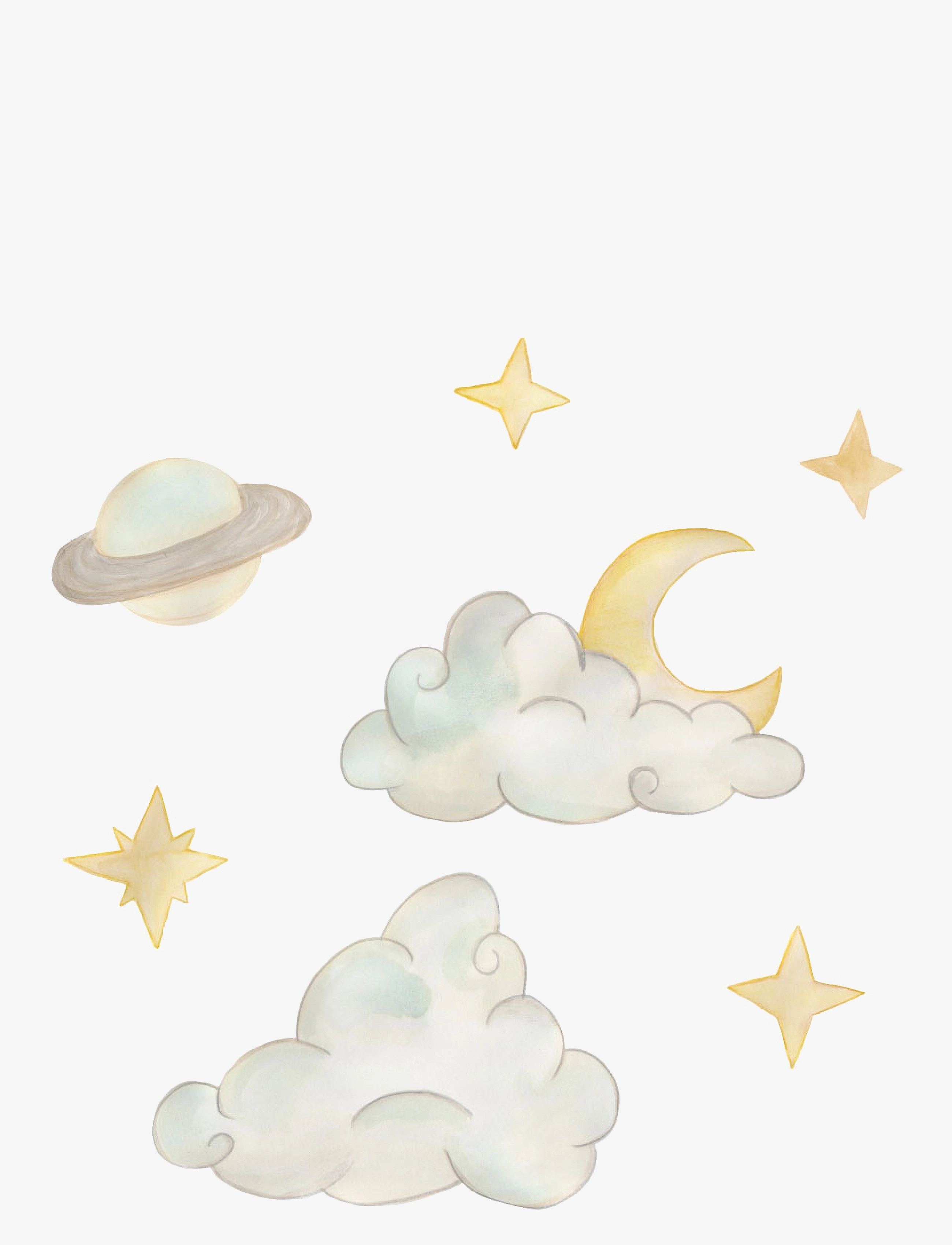 That's Mine Wall Stickers Saturn Sky - Seinakleebised - MULTI / multi