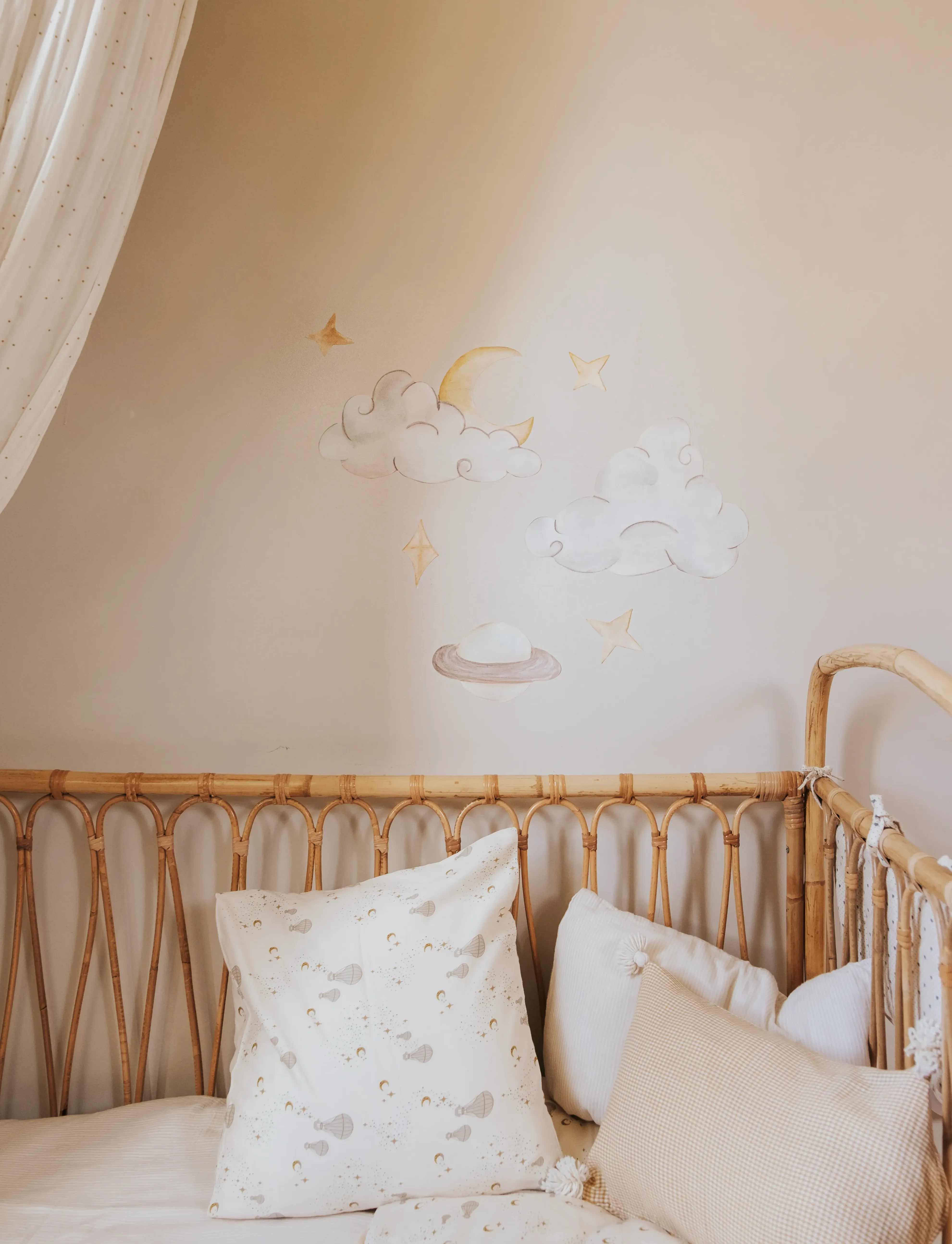 That's Mine - Wall Stickers Saturn Sky - laveste priser - multi - 2
