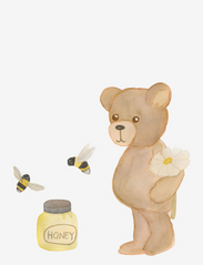 Wall Stickers Honey  Bear - MULTI