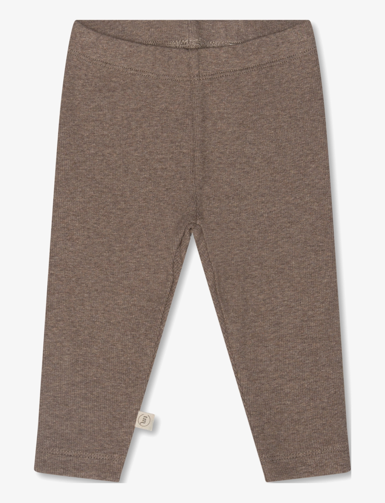 That's Mine Cana leggings - Tøj - BROWN MELANGE / brown