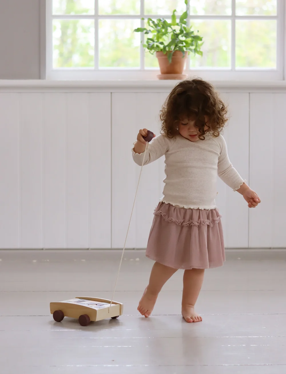 That's Mine - Micka blouse - langermede t-skjorter - light brown melange - 0