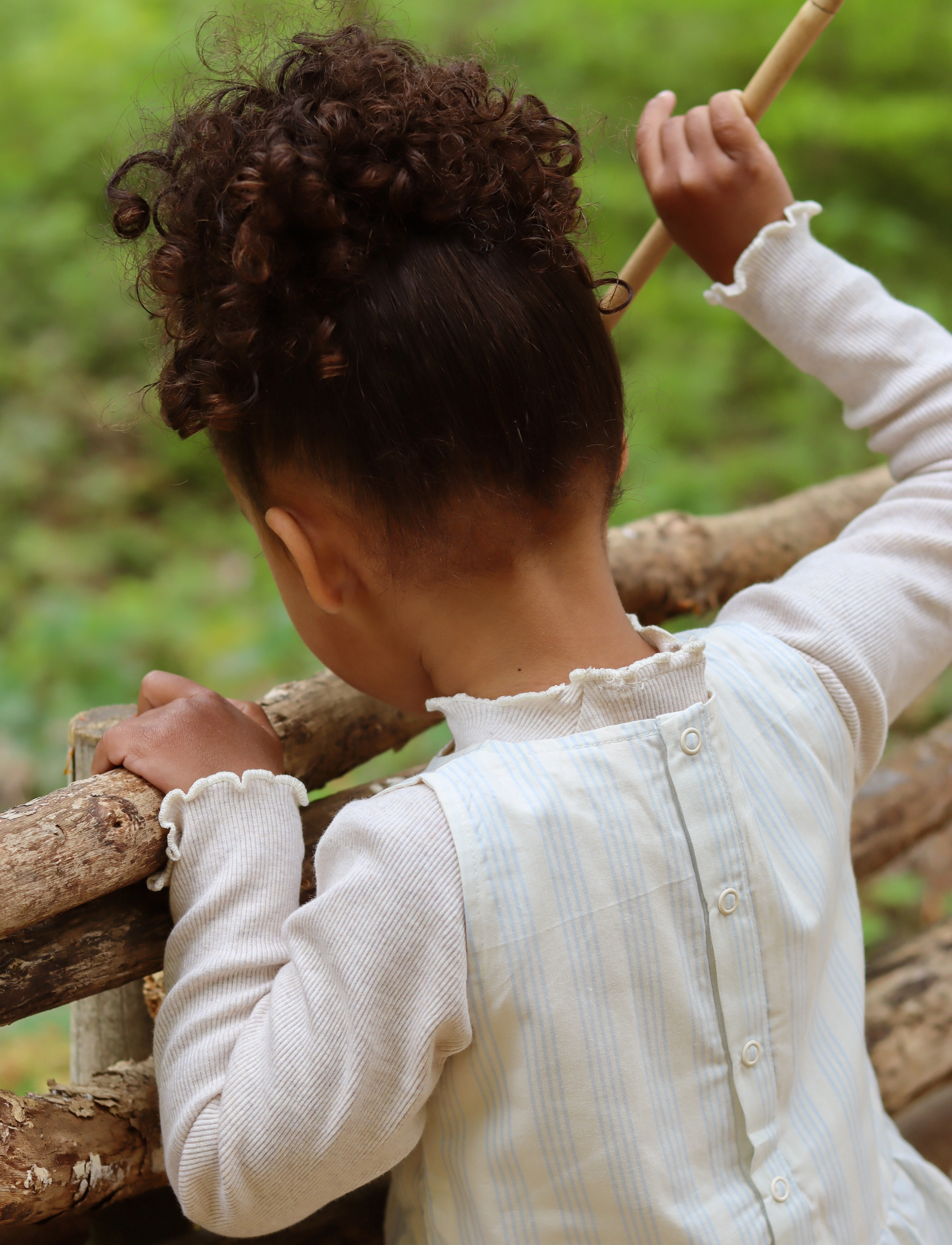 That's Mine - Micka blouse - långärmade - light brown melange - 2