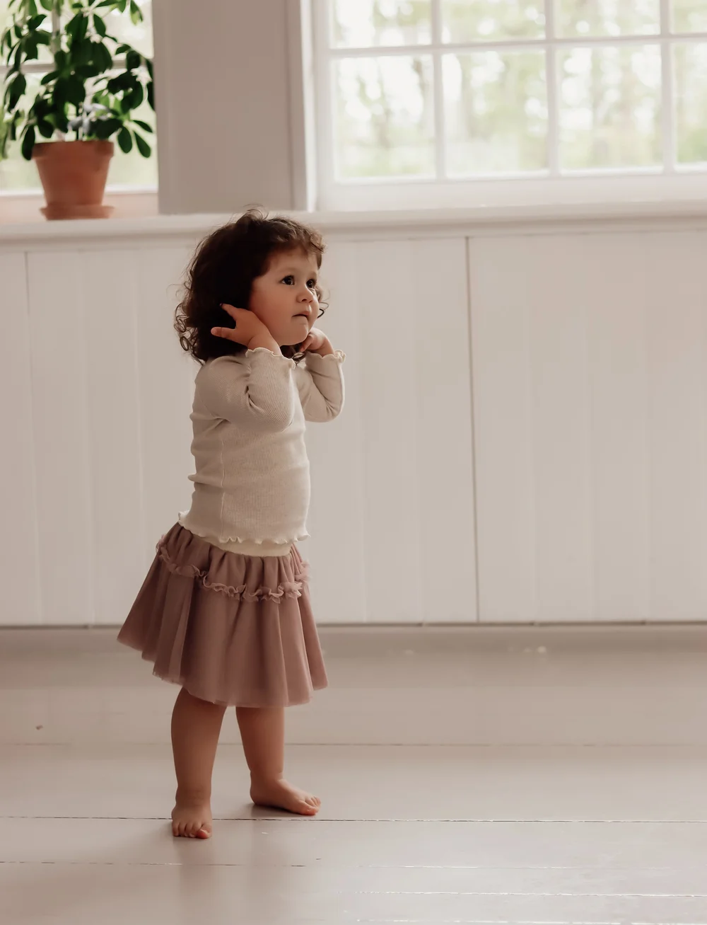 That's Mine - Micka blouse - langermede t-skjorter - light brown melange - 5