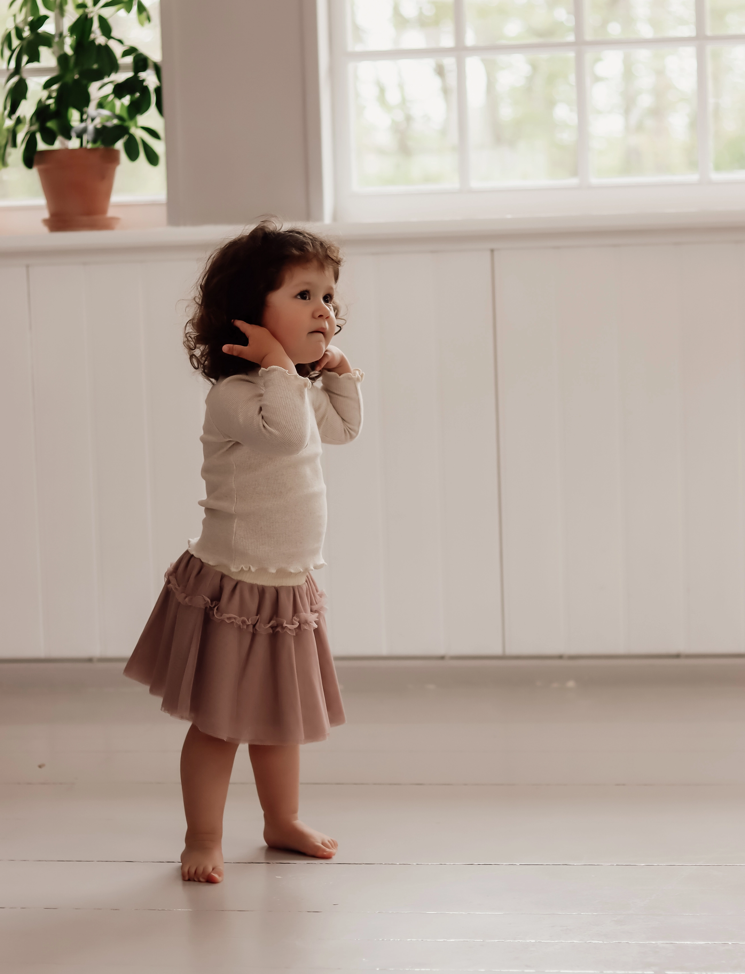 That's Mine - Micka blouse - långärmade - light brown melange - 5