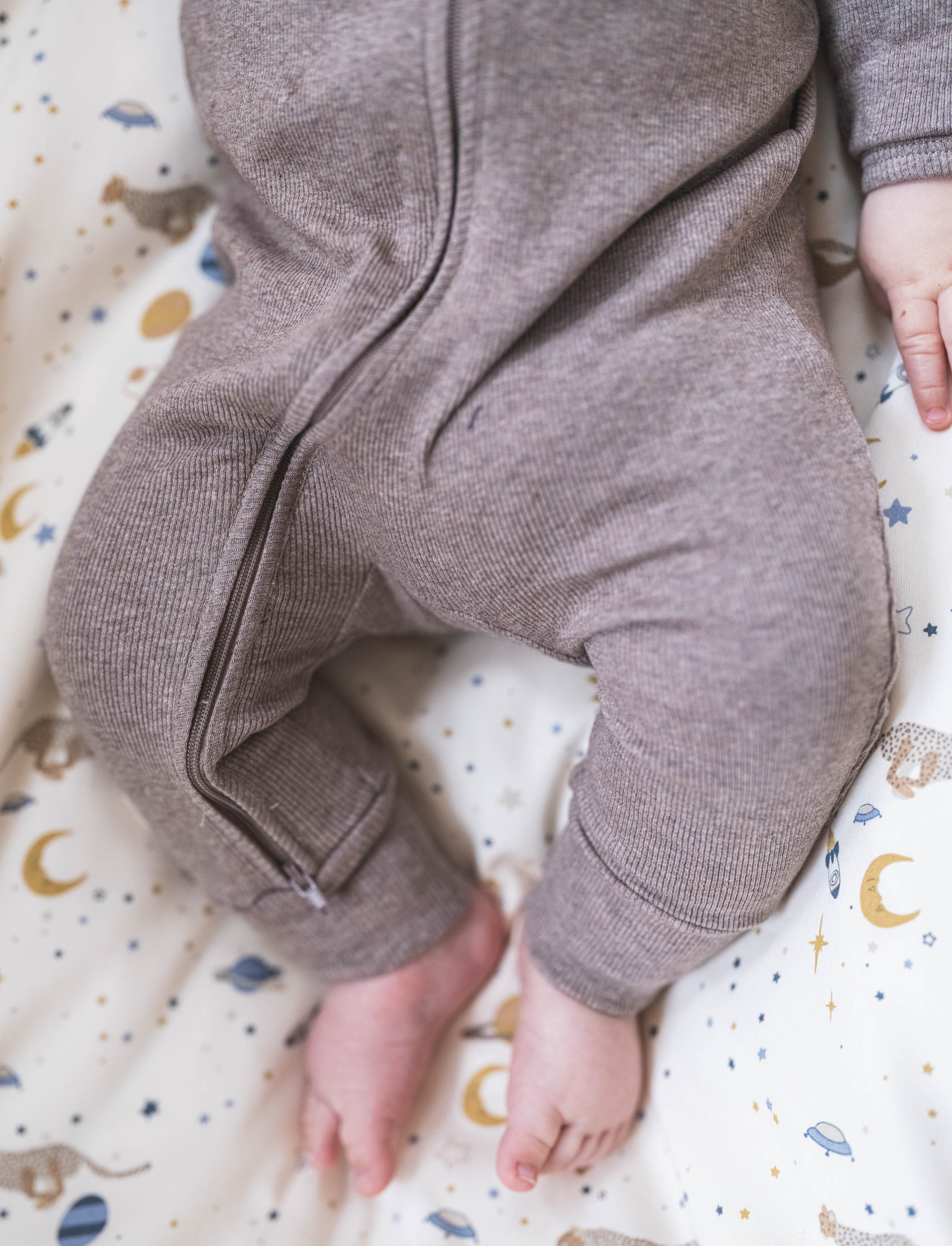 That's Mine Cathie onesie - Buksedragter - BROWN MELANGE / brown