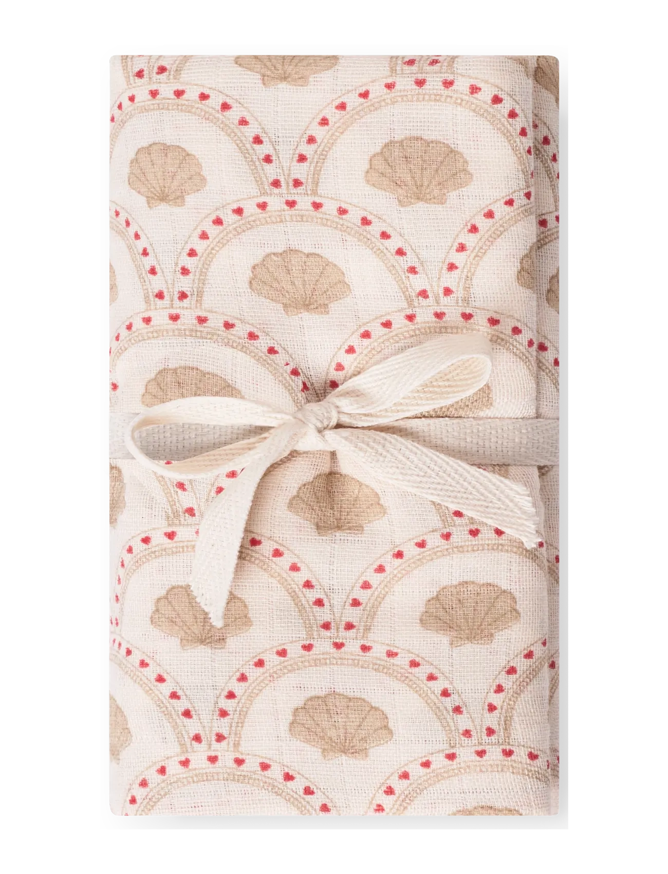 Jana muslin swaddle - BLOCK SHELL