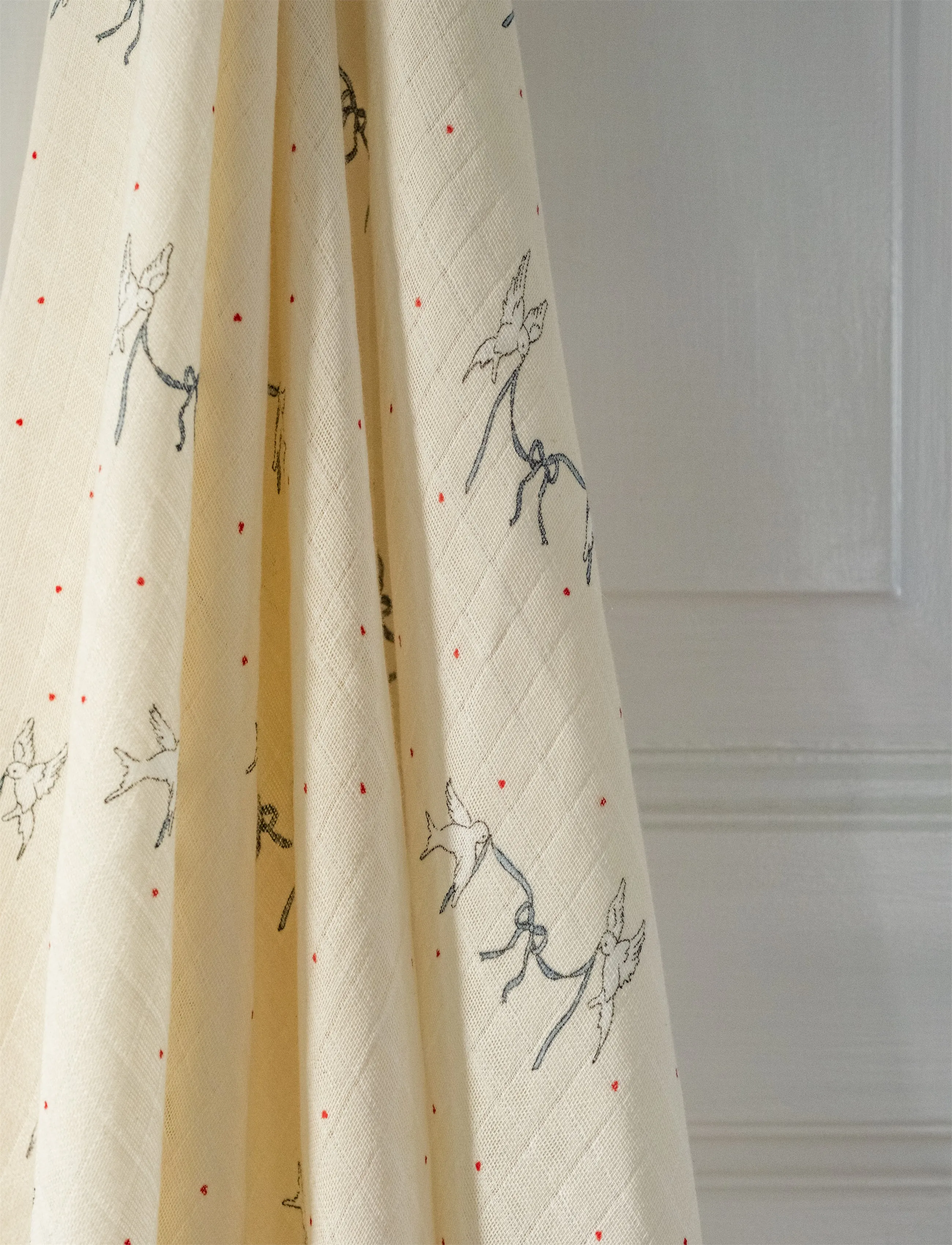 That's Mine Jana Muslin Swaddle, One Size, Cream, Muslinger > Muslingetæpper, Børn