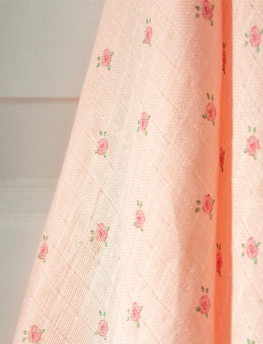 That's Mine - Jana muslin swaddle - musliinist tekid - tiny roses - 0