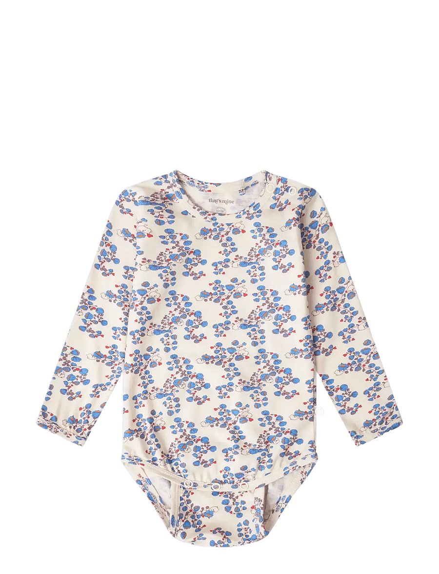 That's Mine - Ellis bodystocking - langærmede bodyer - blue bells - 0