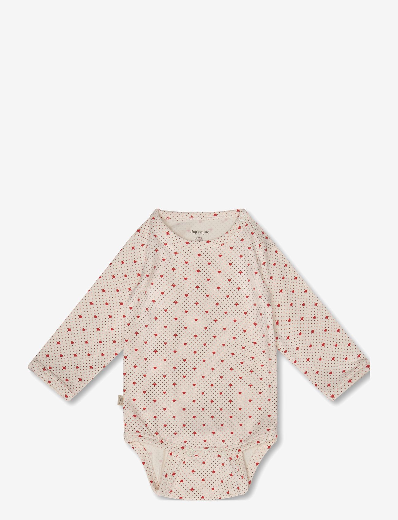 That's Mine - Ellis bodystocking - laveste priser - lots of love red - 0