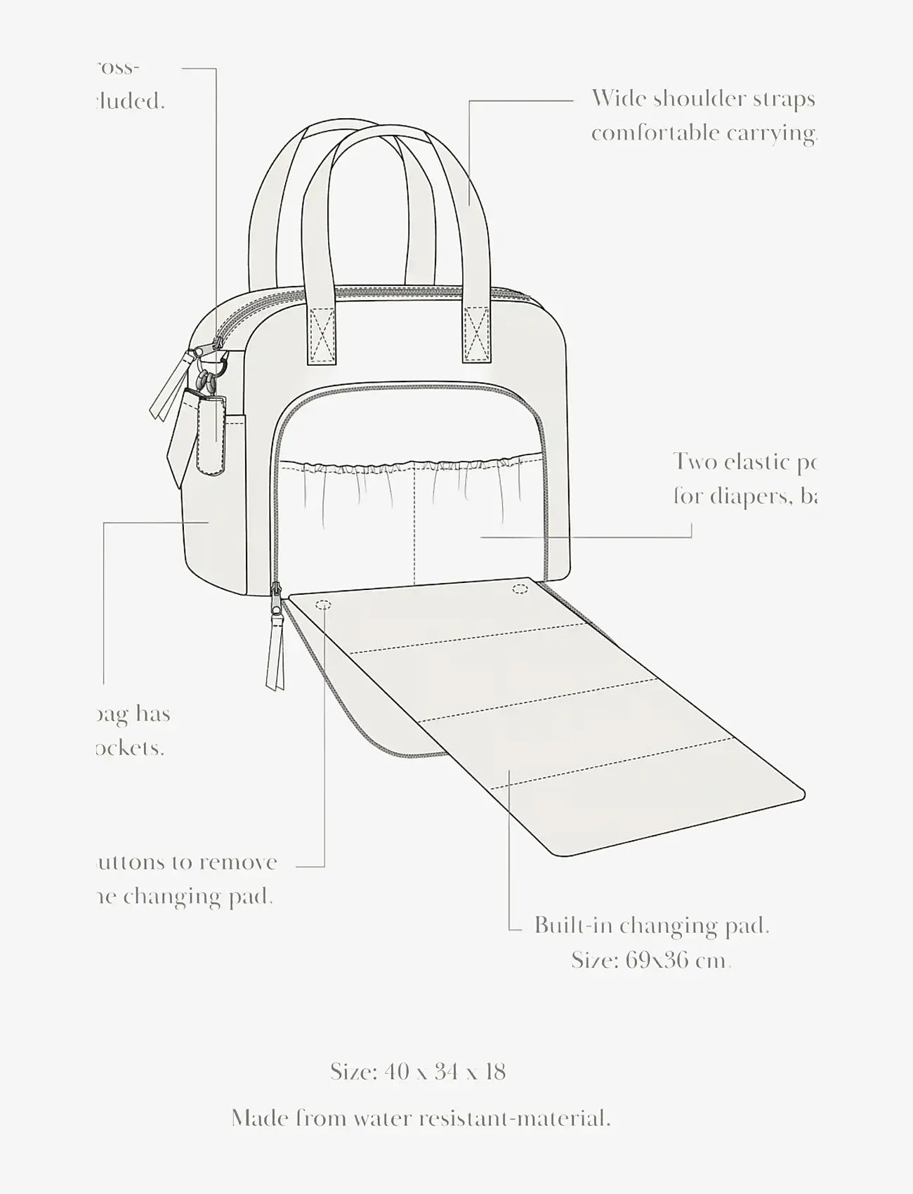 That's Mine - Benne nursing bag - wickeltaschen - earth brown - 4