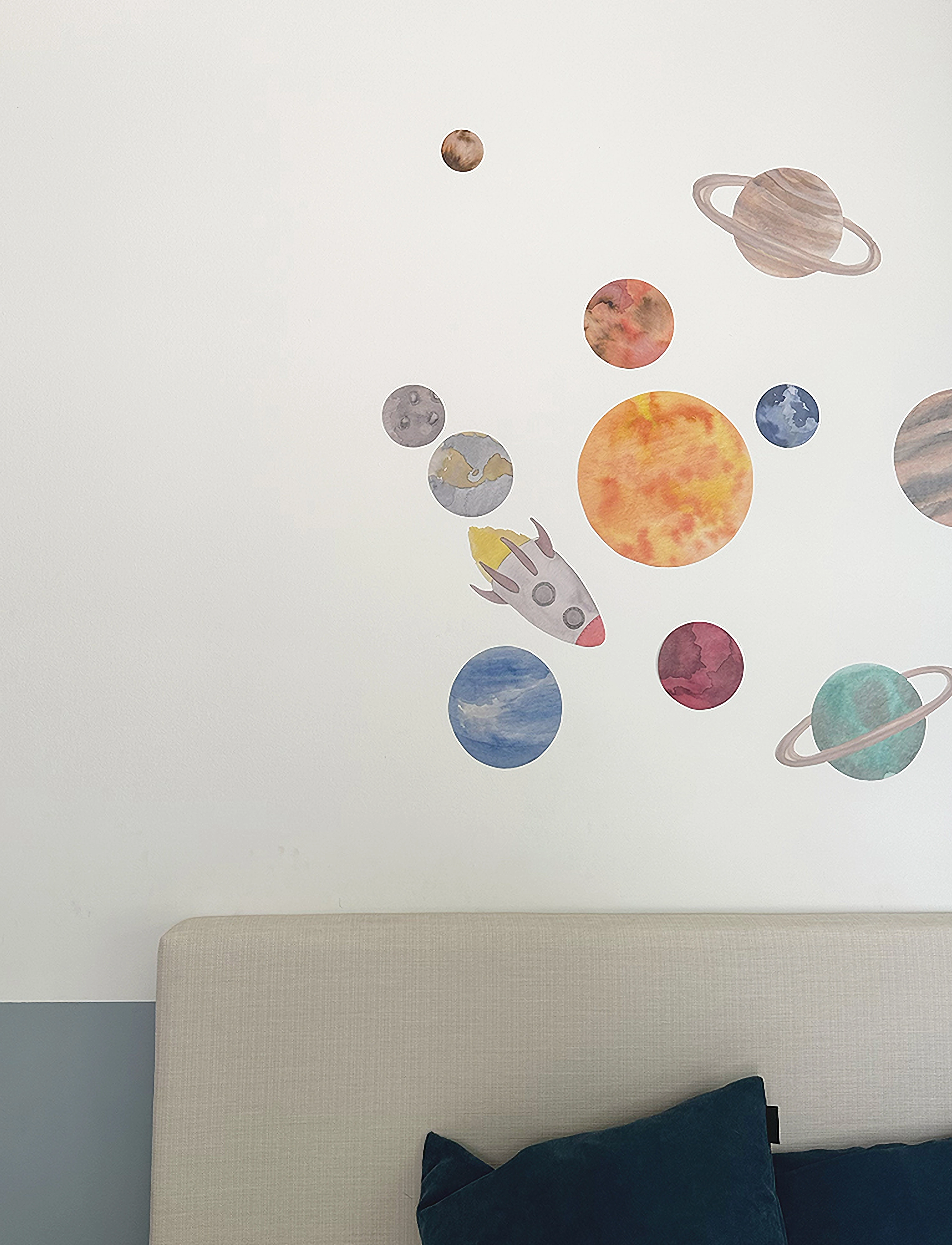 That's Mine Wallstickers Solar System,,,Mehrfarbig/gemustert Gr.ONE SIZE