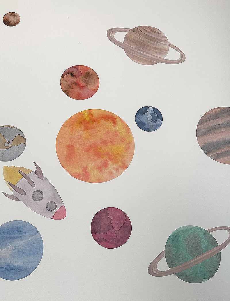 That's Mine - Wallstickers Solar system - vægklistermærker med natur - multi - 2