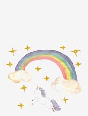 That's Mine - Wallstickers unicorn rainbow - seinakleebised - multi - 0