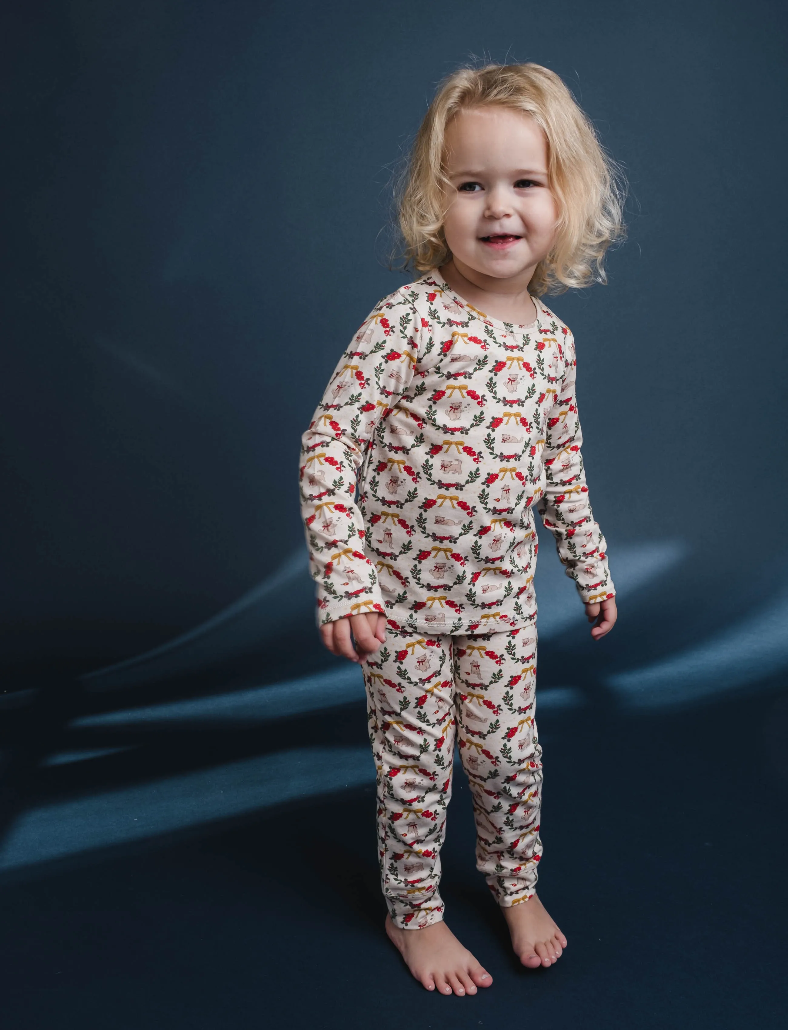 That's Mine - Emilio homewear set - pyjamassæt - christmas wreath - 3