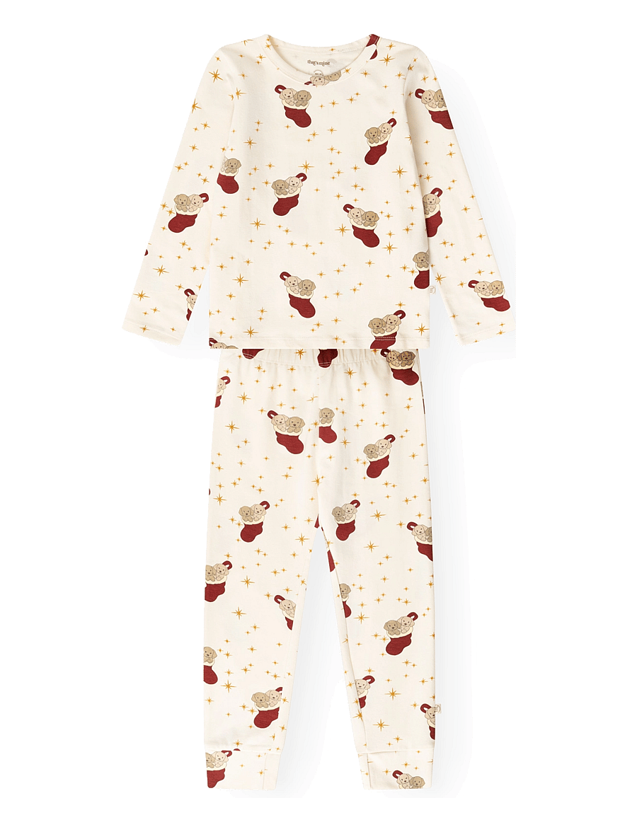 That's Mine - Emilio homewear set - pyjamasset - holiday puppy - 1