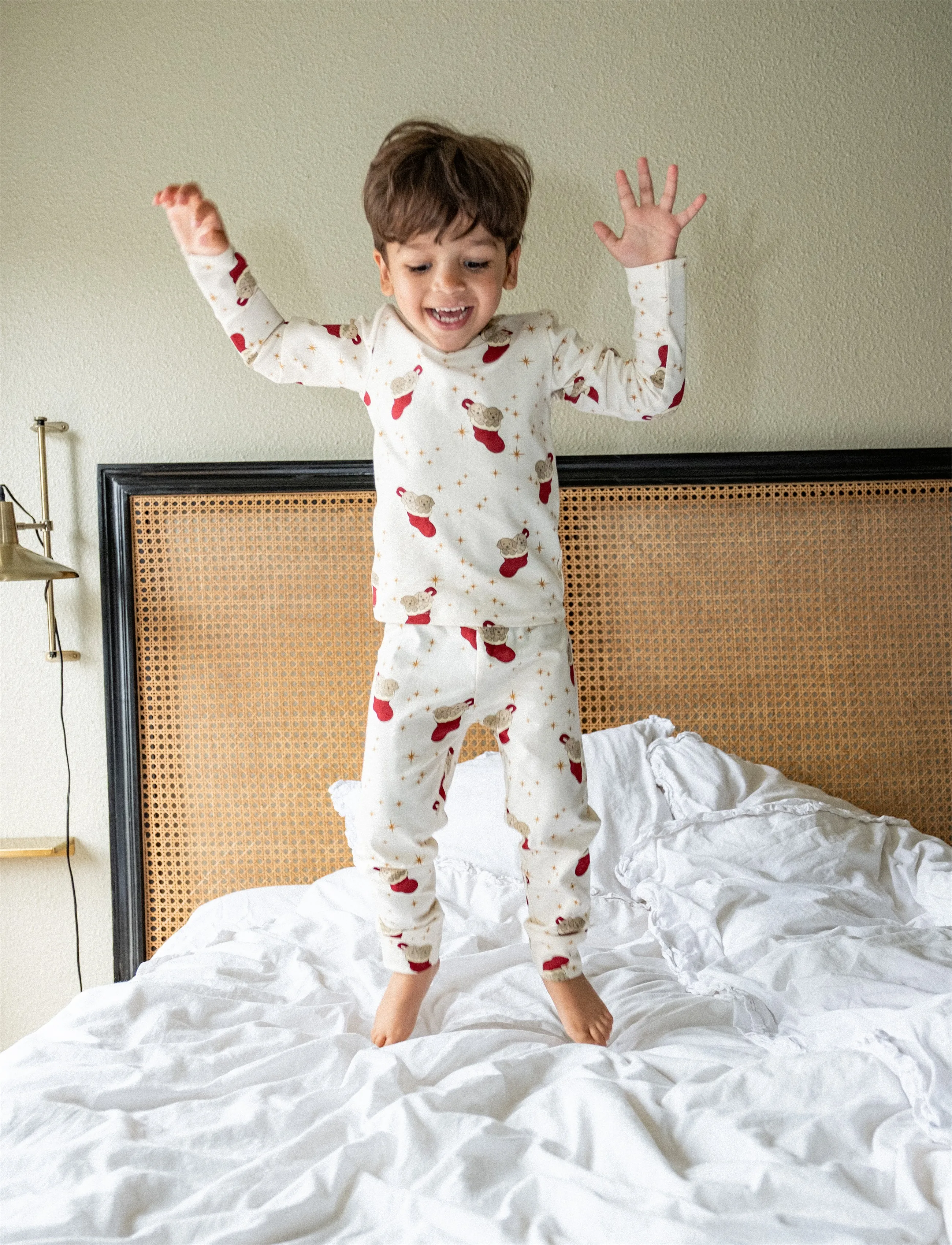 That's Mine - Emilio homewear set - pyjamassæt - holiday puppy - 2