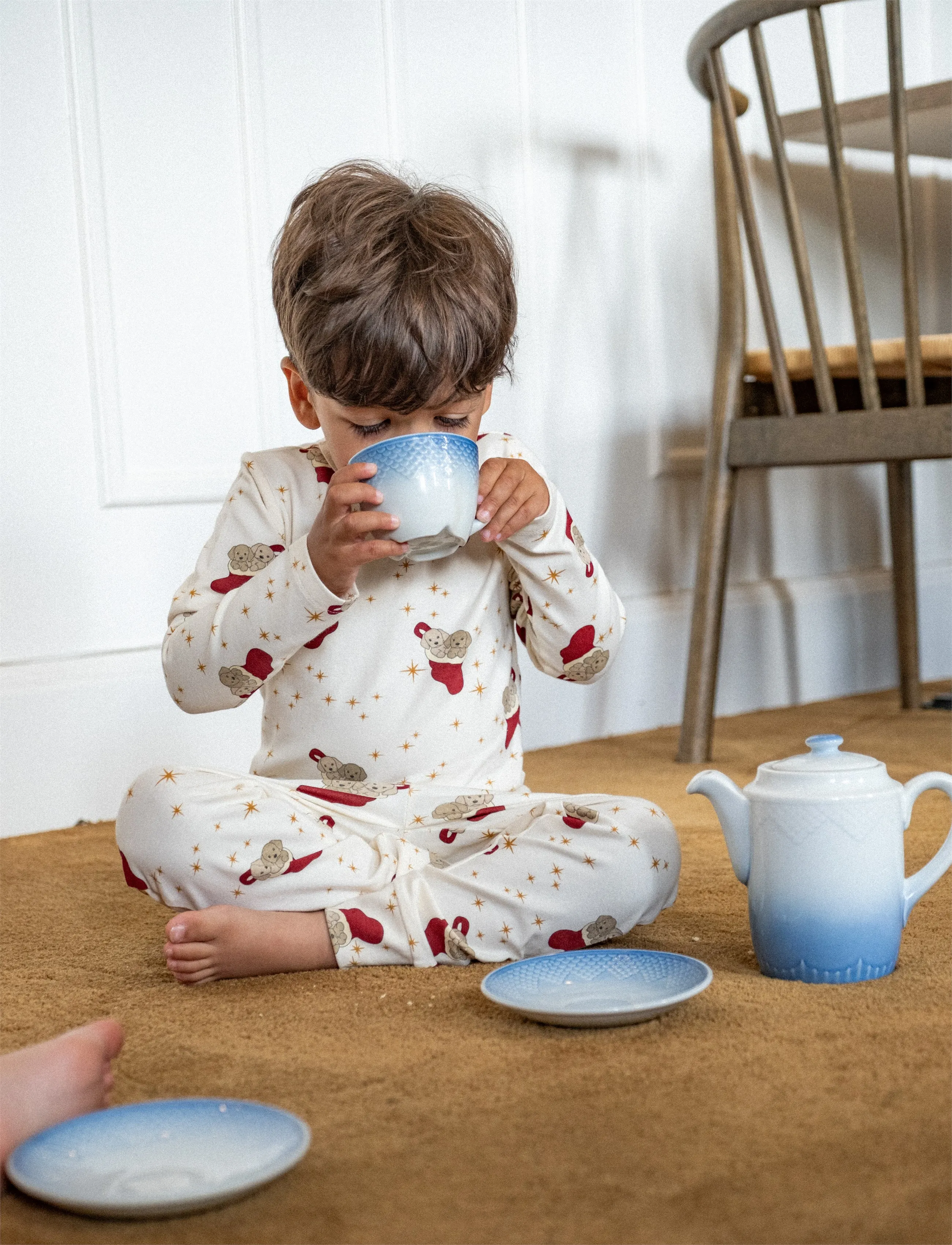 That's Mine - Emilio homewear set - pyjamassæt - holiday puppy - 4