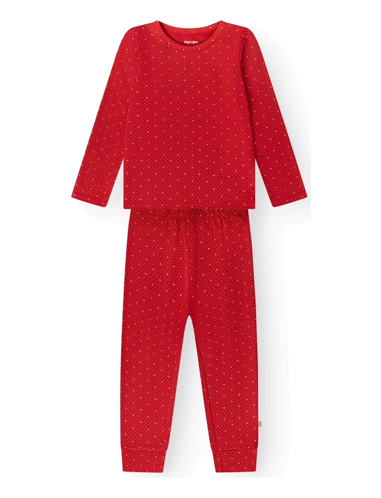 That's Mine Emilio homewear set - Tøj - LOTS OF LOVE CHRISTMAS / red