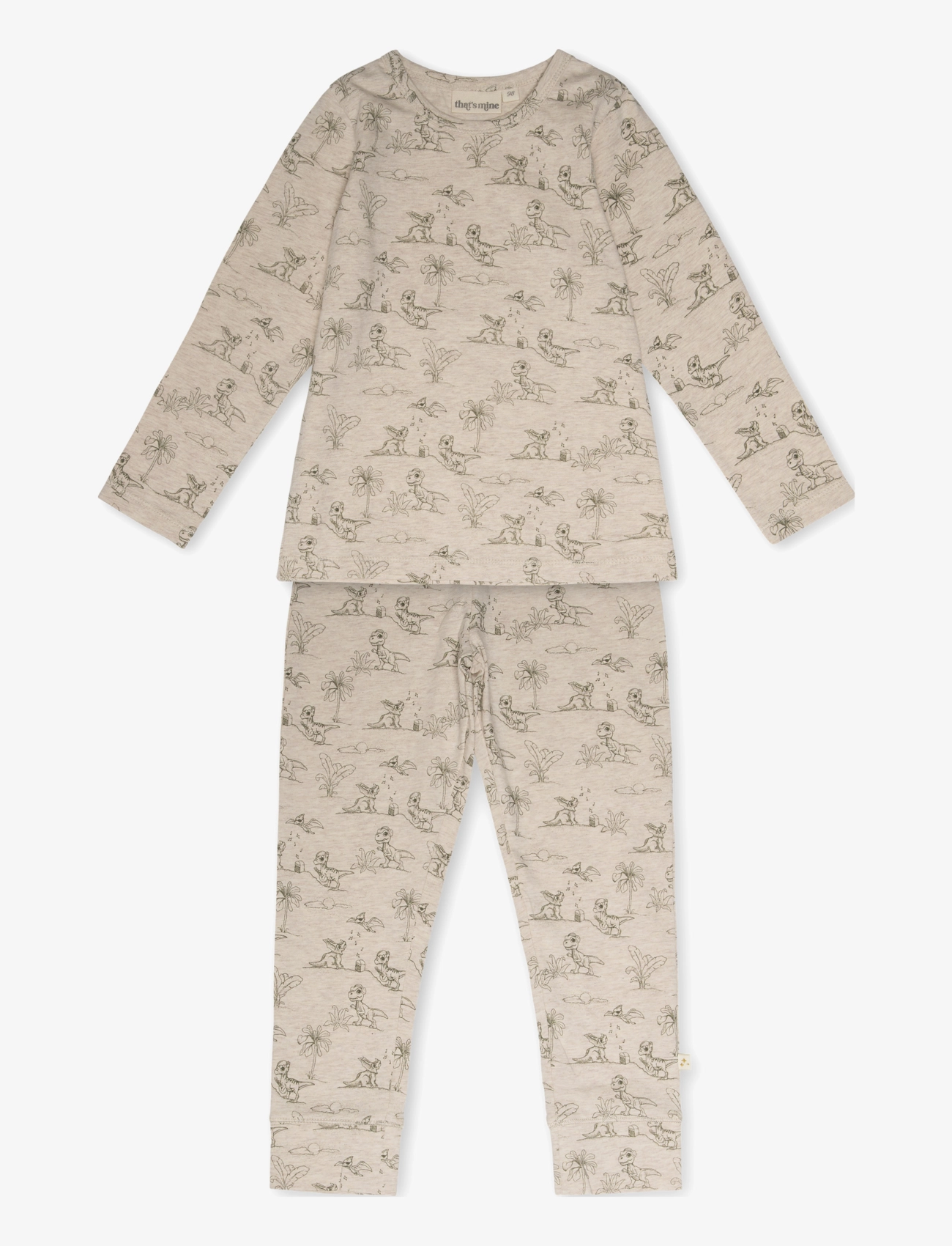 That's Mine Melvin homewear set - 4 for 3 - DINO ESTA / beige