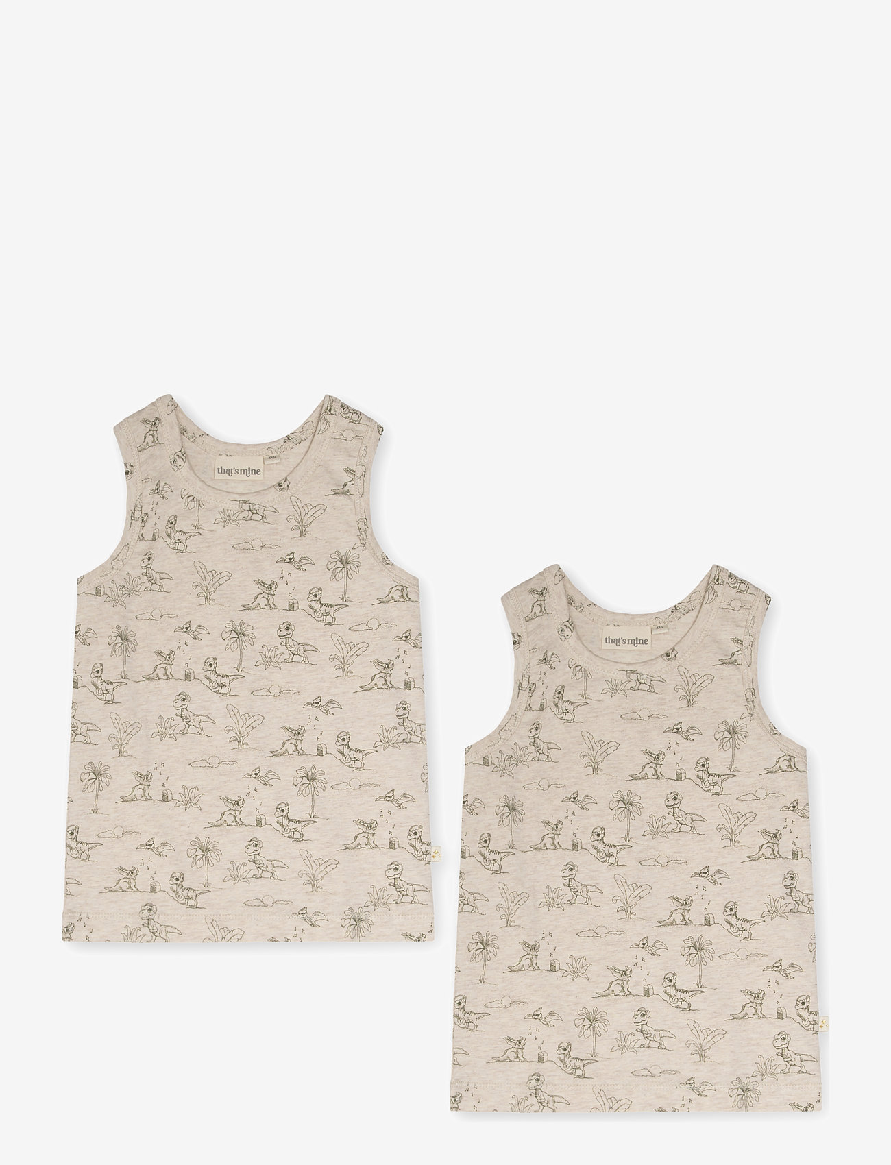 That's Mine - Milas tanktop 2-pack - Ærmeløs undertrøje - dino esta - 1