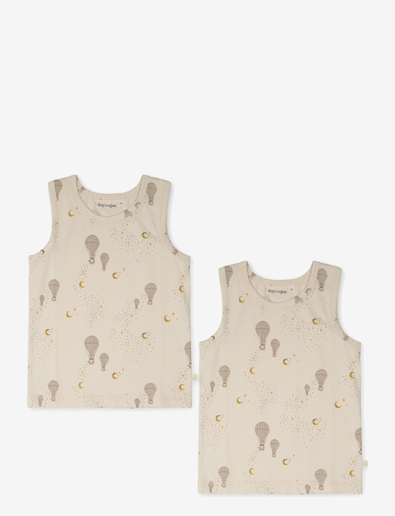 That's Mine - Emil tanktop 2-pack - varrukateta - dreamily - 0