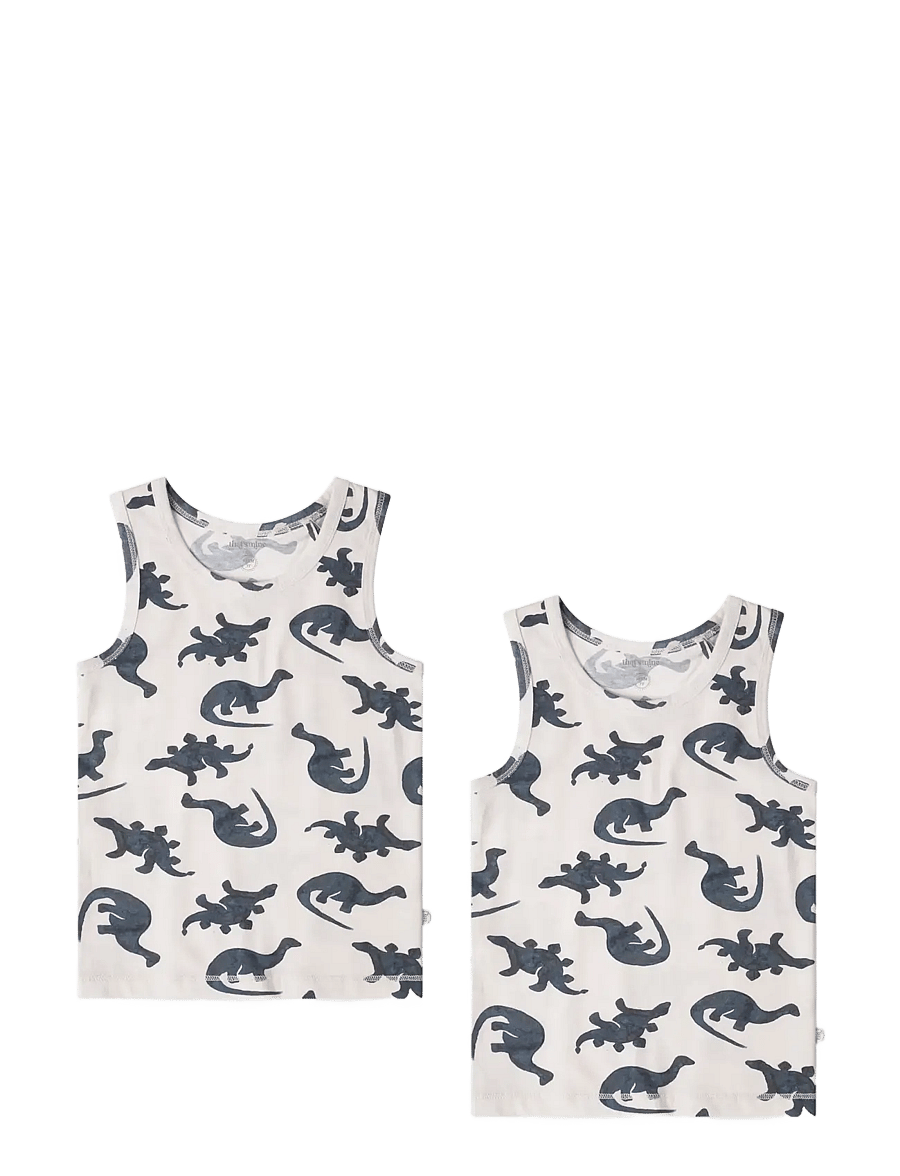 That's Mine - Emil tanktop 2-pack - tanktops - mono dino - 1