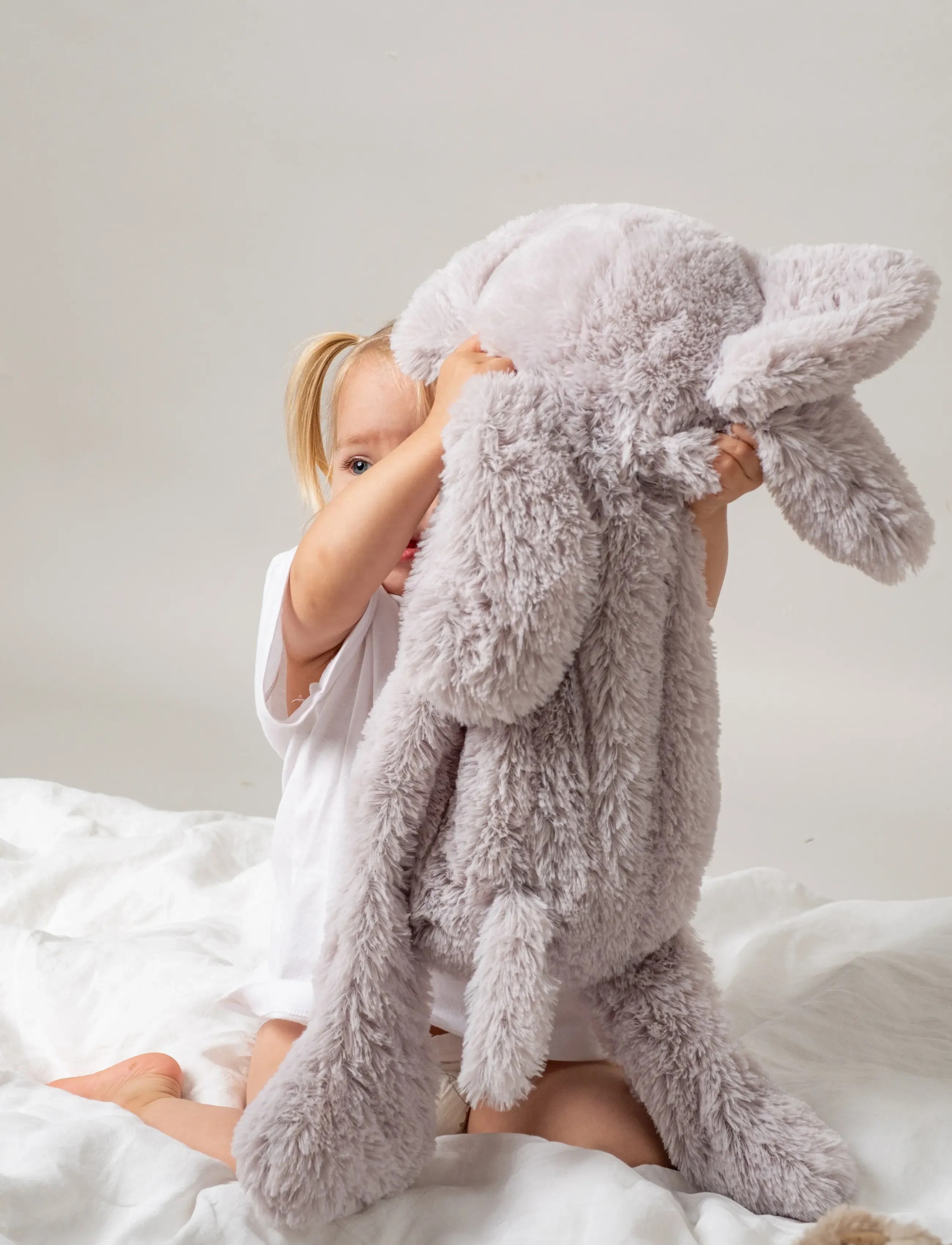 That's Mine Houston Heavy Teddy Large, One Size, Soft Spielzeug, Grau - Stuffed Animals, Kinder