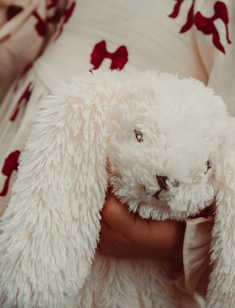 That's Mine - Houston heavy teddy small - mjukisdjur - bunny cream - 0