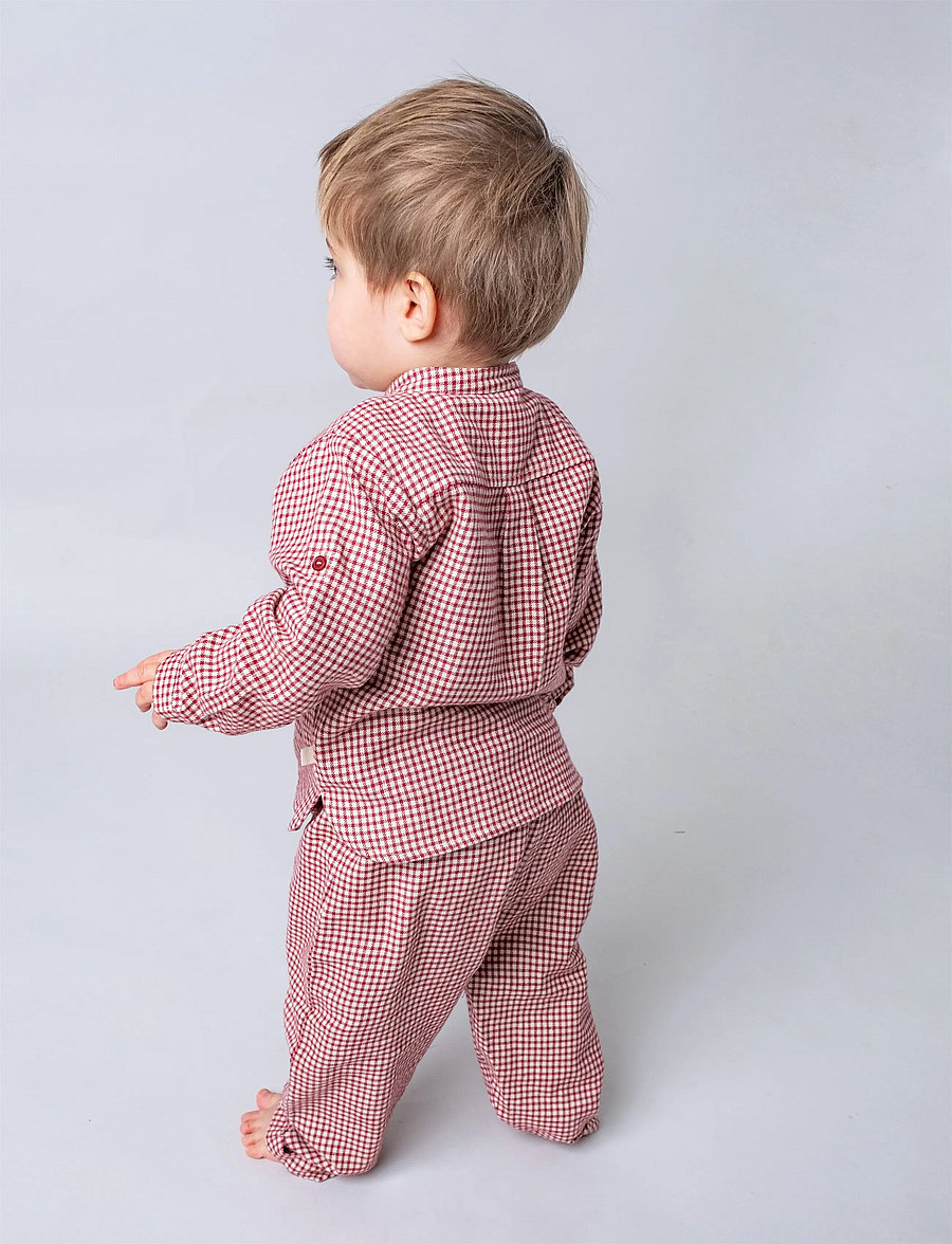 That's Mine - Hektor pants - babyhosen - maple check - 0