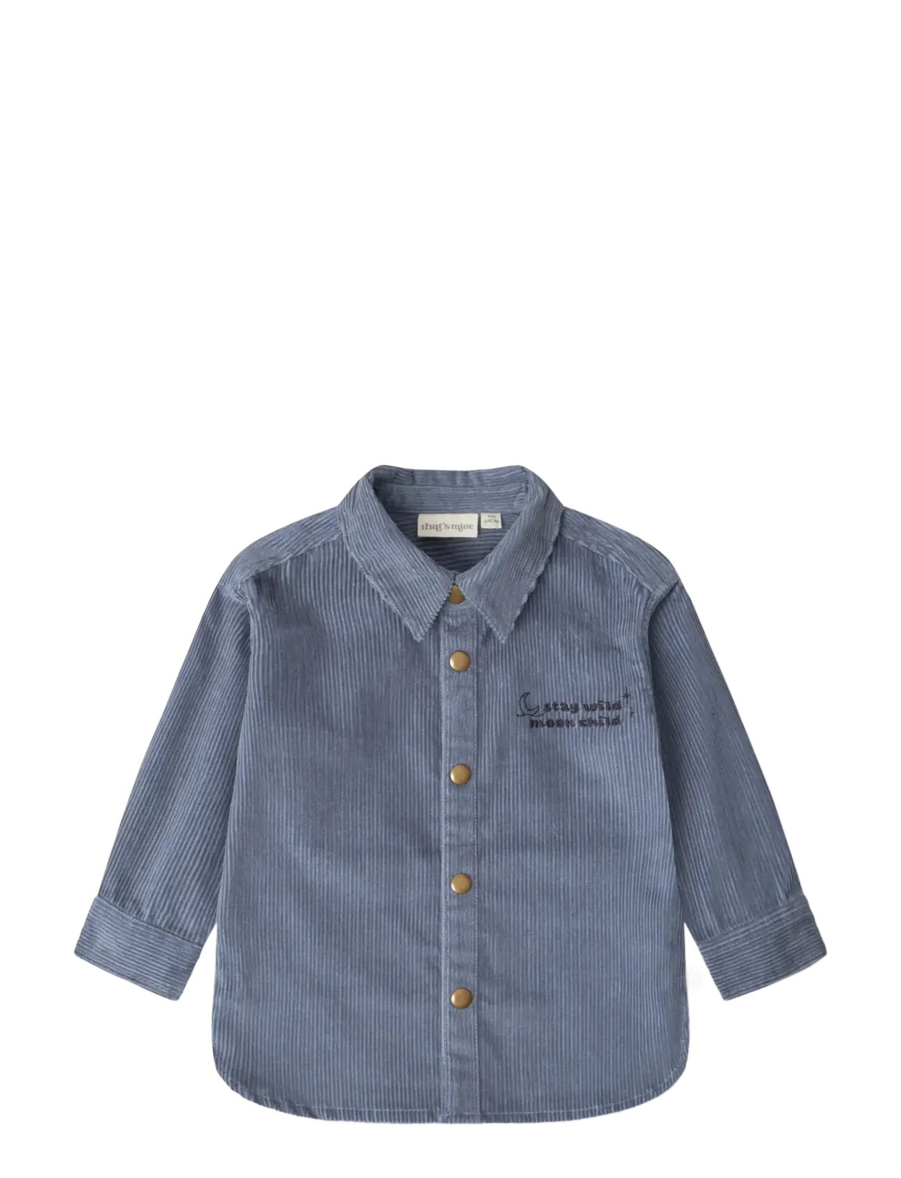 THAT'S MINE Frode Shirt Blau - 98 - Kinder