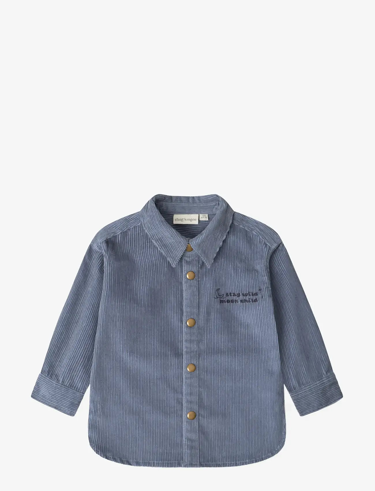 That's Mine - Frode shirt - langærmede skjorter - flint stone - 1