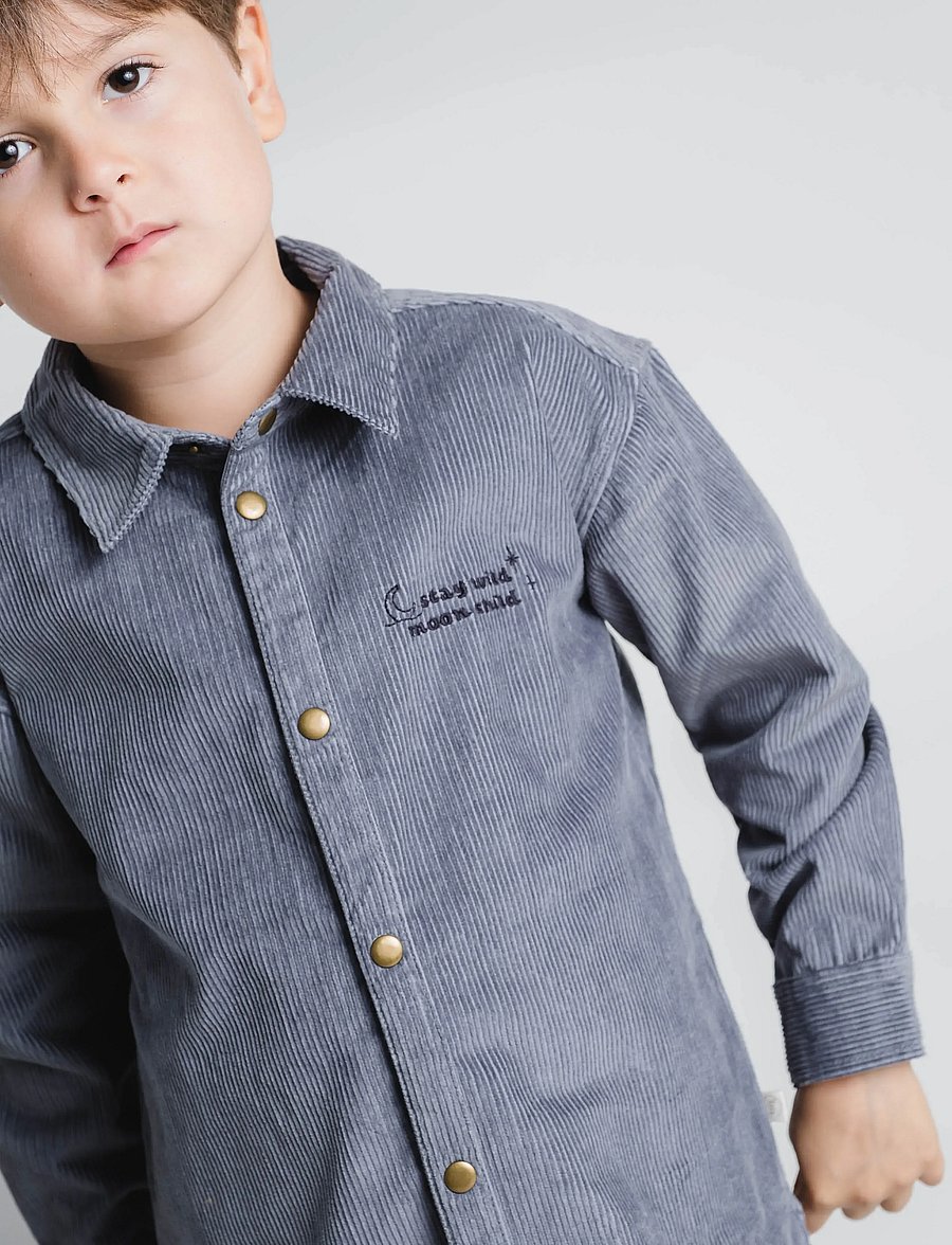 That's Mine - Frode shirt - langärmlige hemden - flint stone - 3