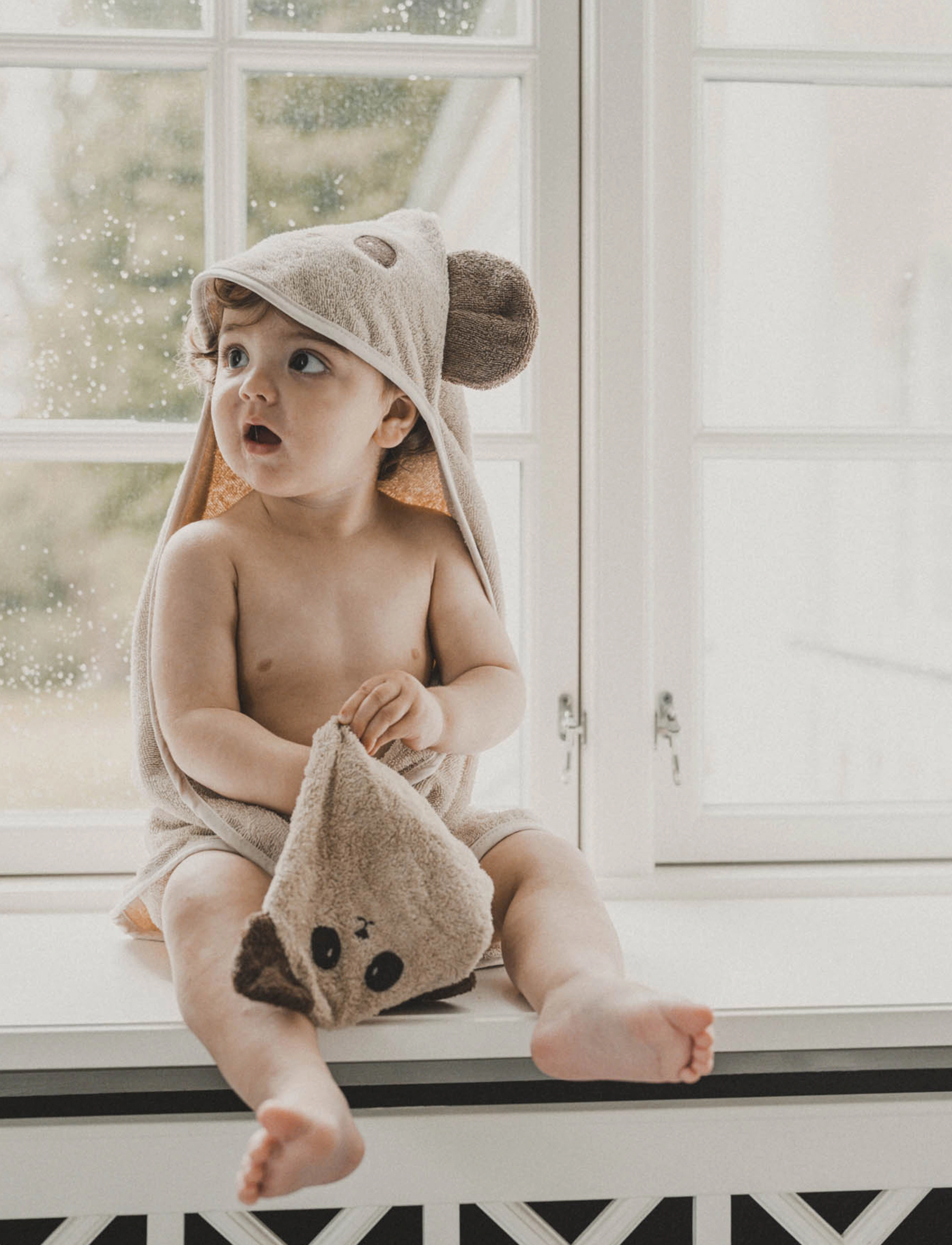 That's Mine - Mivo Hooded towel - panda - 2